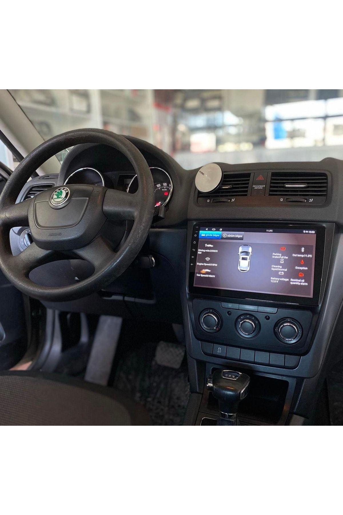 HİFİAUDİO-Skoda Yeti Carplay Android Multimedia 2 GB Ram 32 GB Memory 6
