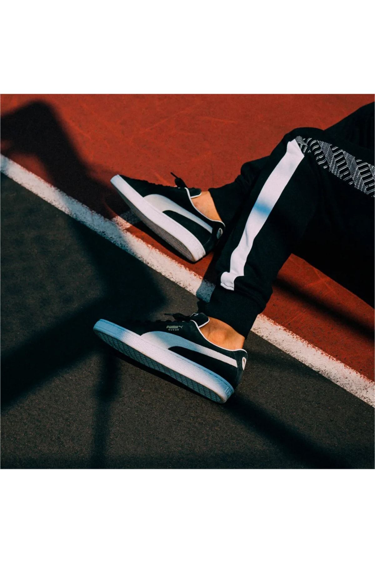 Suede classic black shop