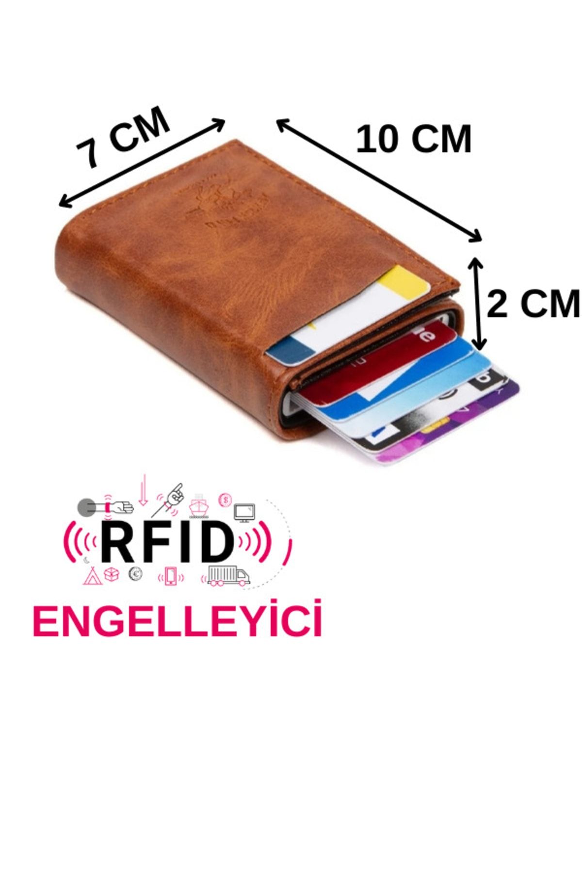 Polo top rfid wallet