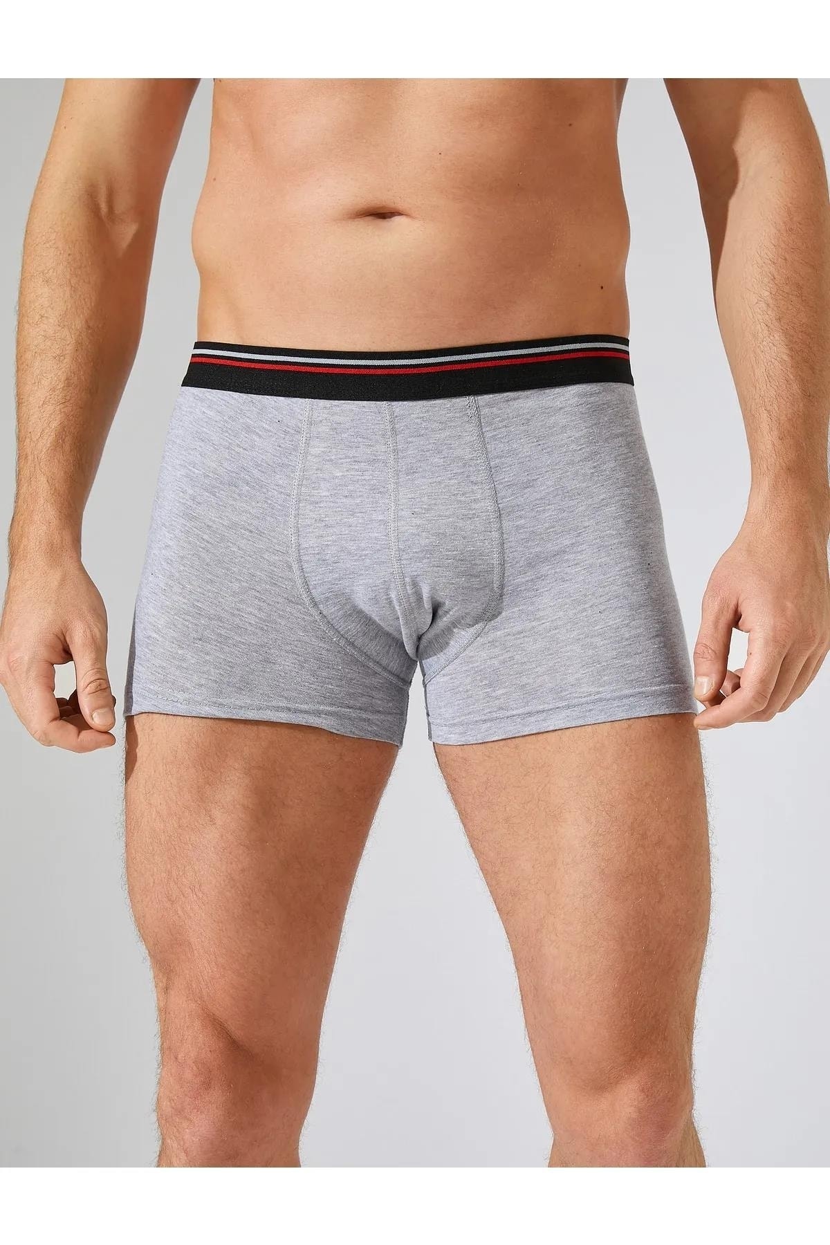 3 بسته باکسر طرح دار پنبه ای