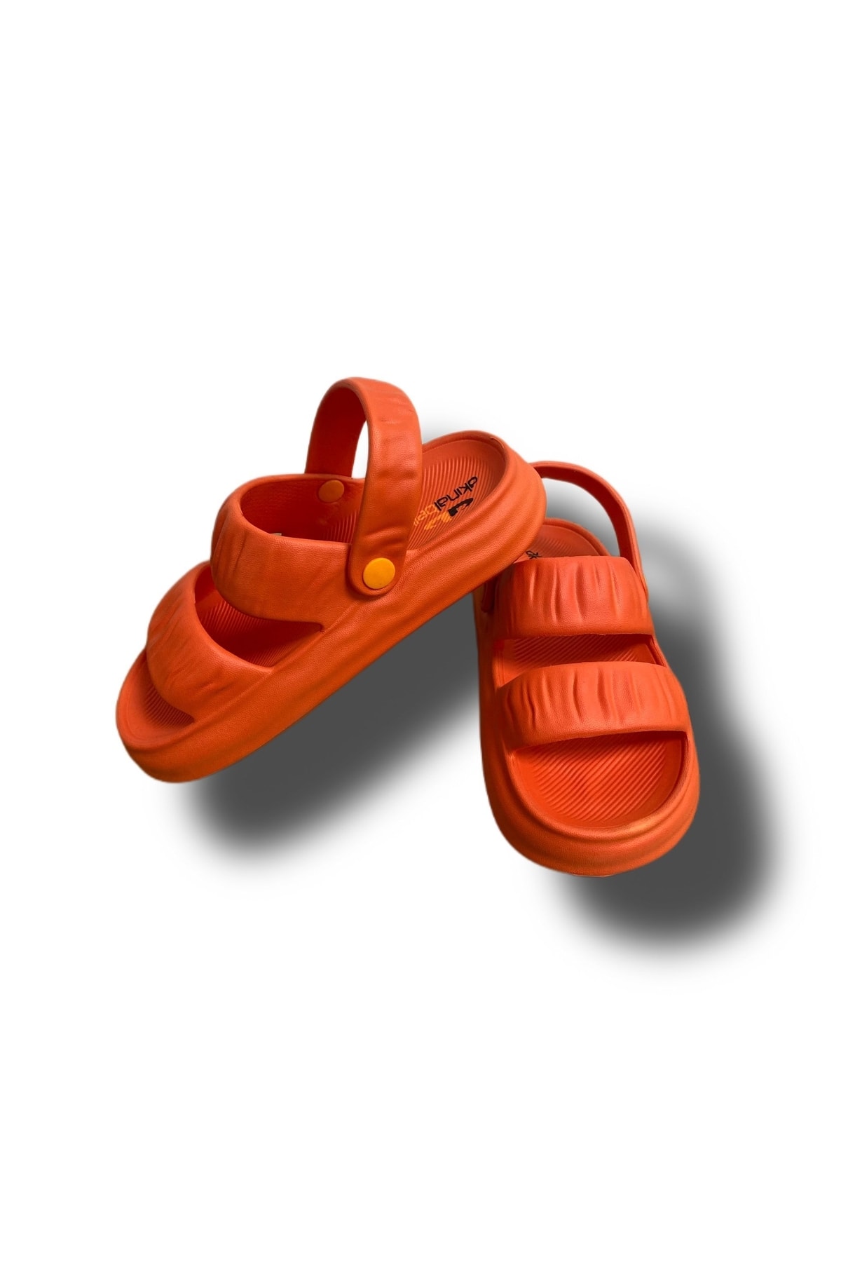 صندل زنانه نارنجی Akınal Bella | AKINALTRNCSNDLT اورجینال - تصویر 4