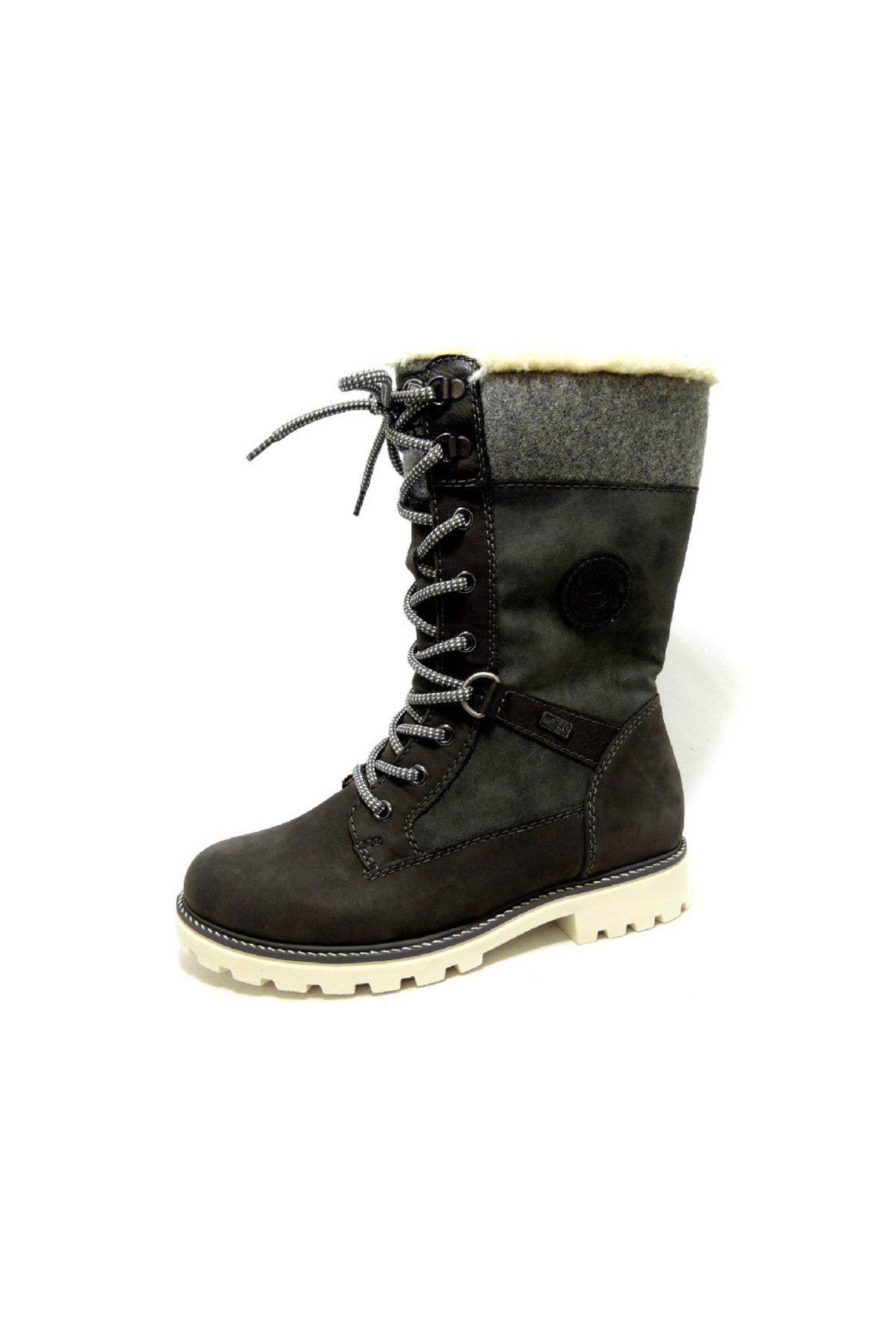 Remonte Stiefelette Grau Flacher Absatz Fast ausverkauft