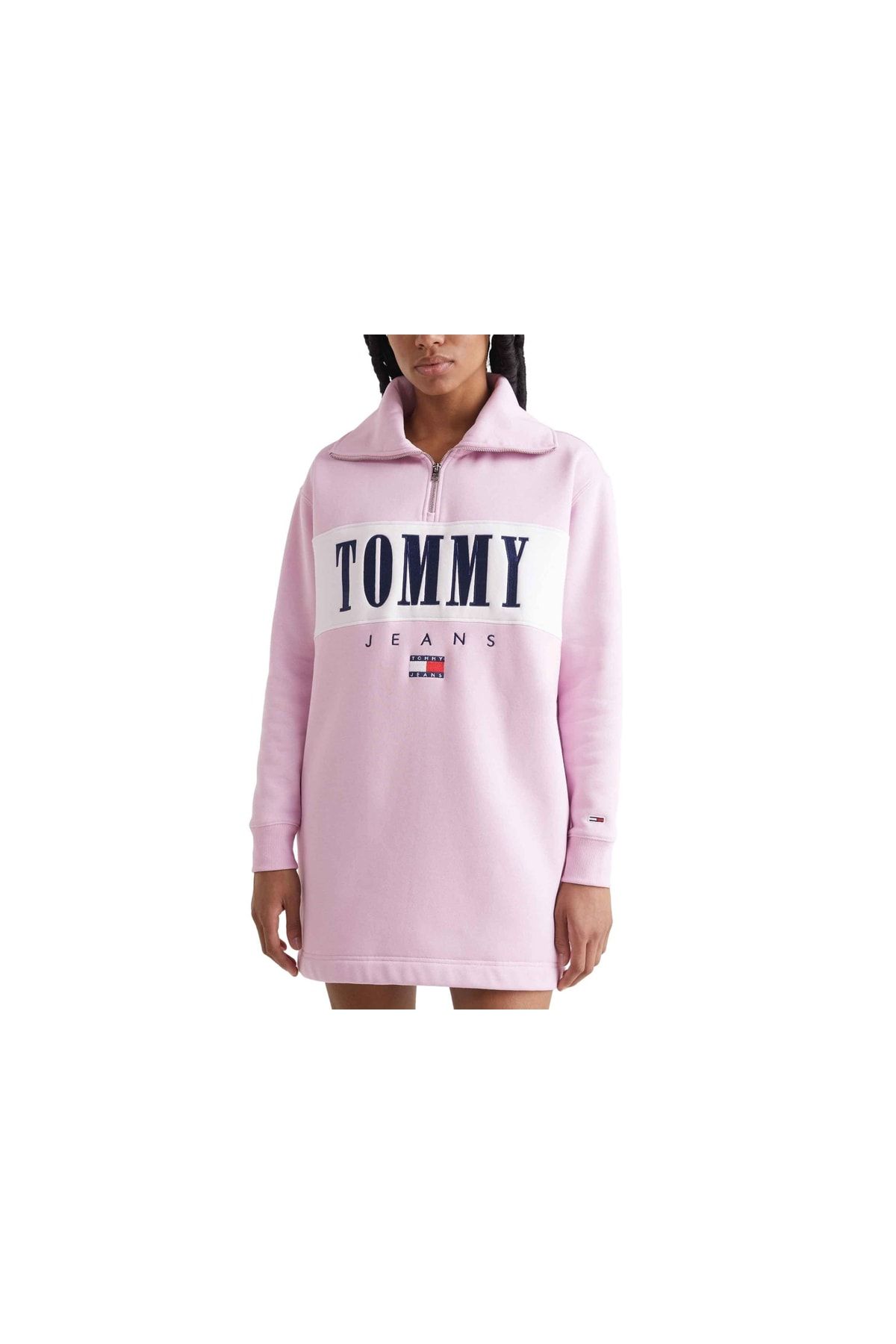 Tommy Hilfiger Kleid Mehrfarbig Basic Fast ausverkauft