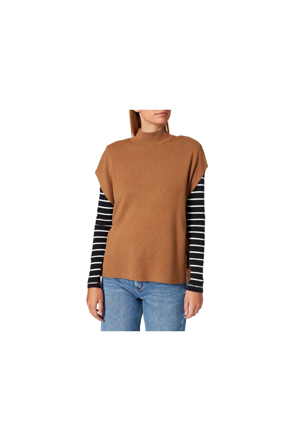s.Oliver Pullover Braun Regular Fit Fast ausverkauft