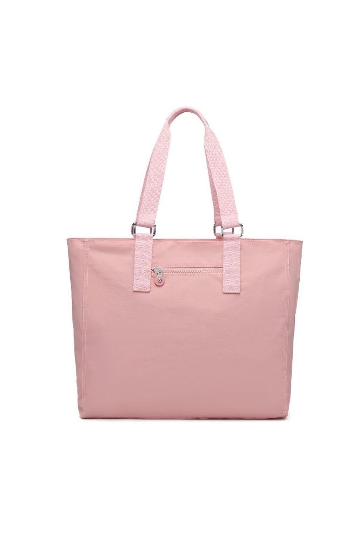 Smart Bags Krinkıl Büyük Boy Omuz Kadın Çantası - Pudra