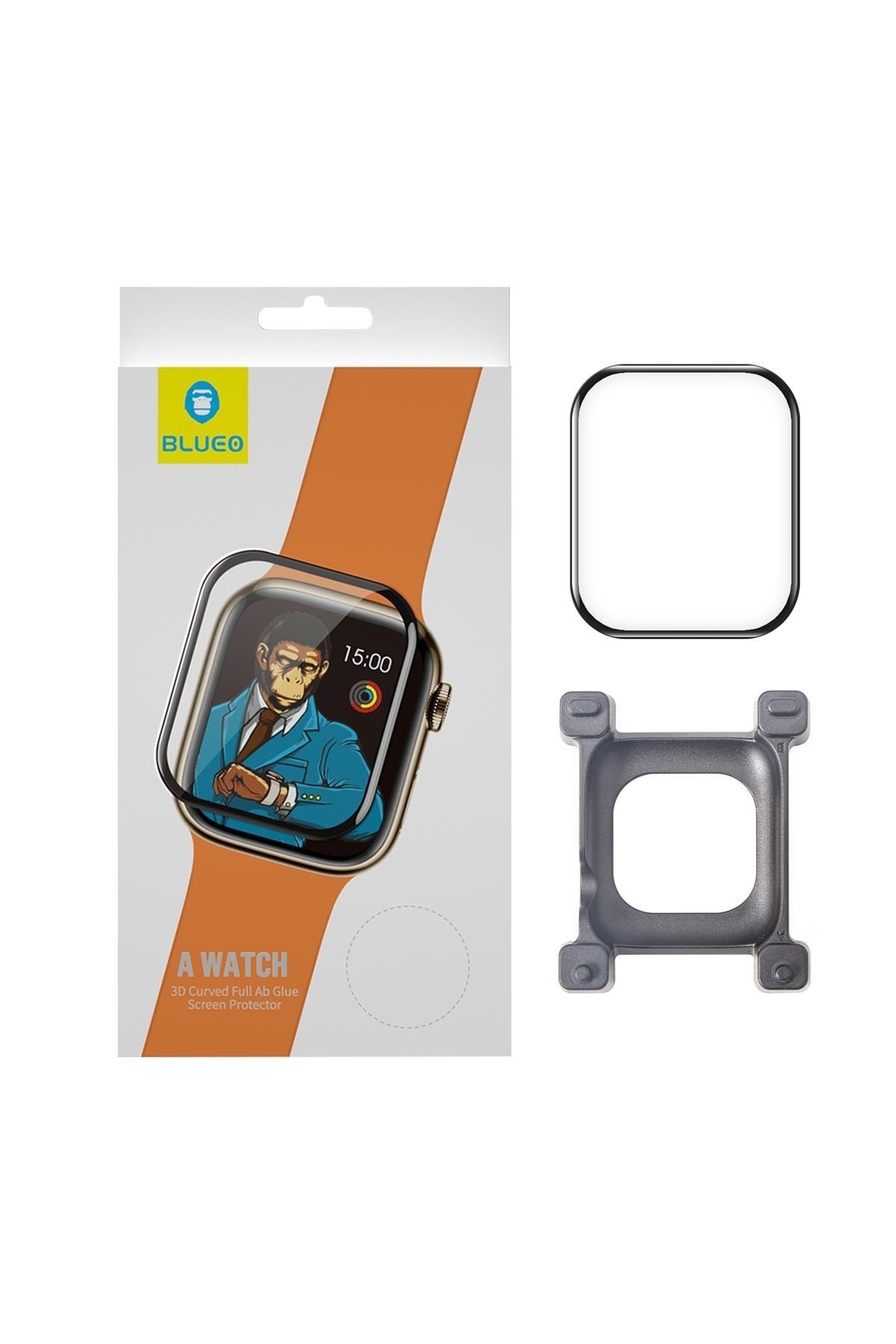 BLUEO Apple Watch 4 5 6 Se Se2022 Serisi 44mm Uyumlu 360 Tam Koruma