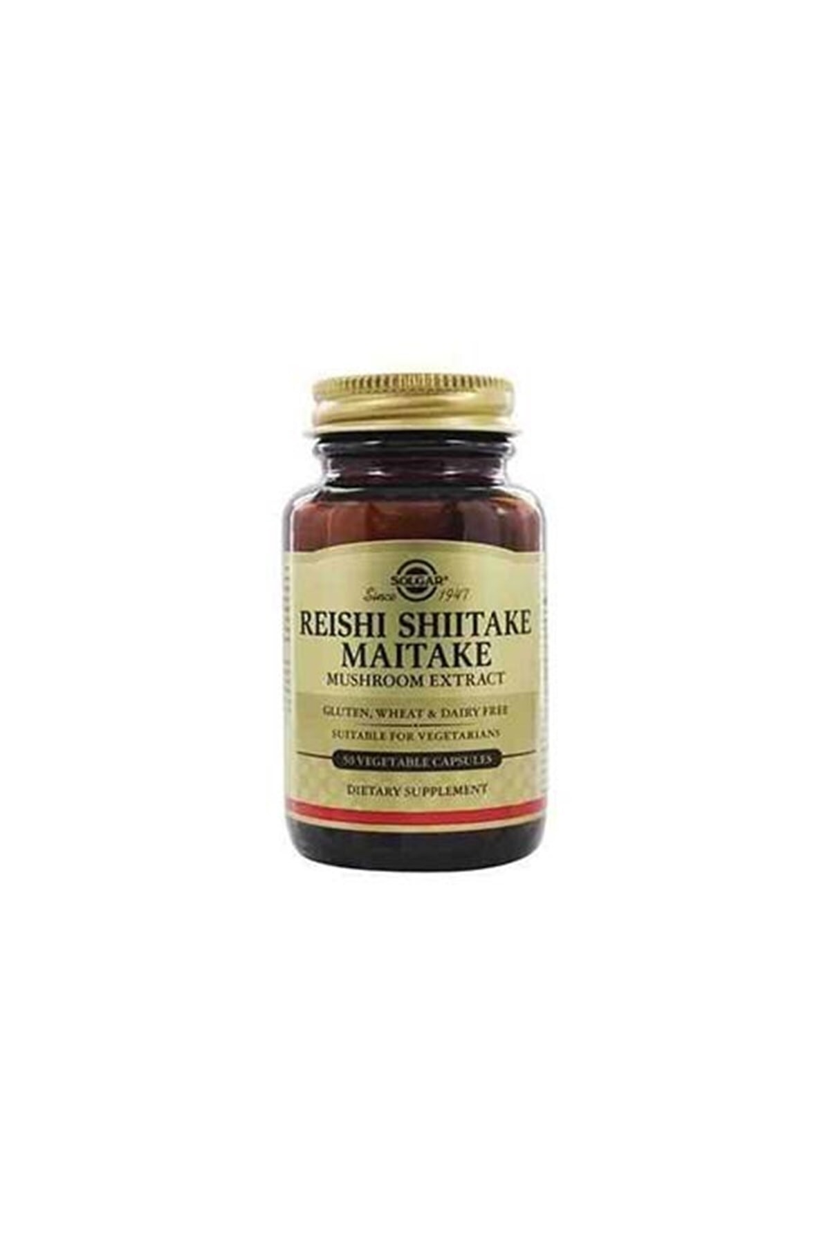 Solgar Reishi Shiitake Maitake Mushroom Extract 50 Kapsül Fiyatı