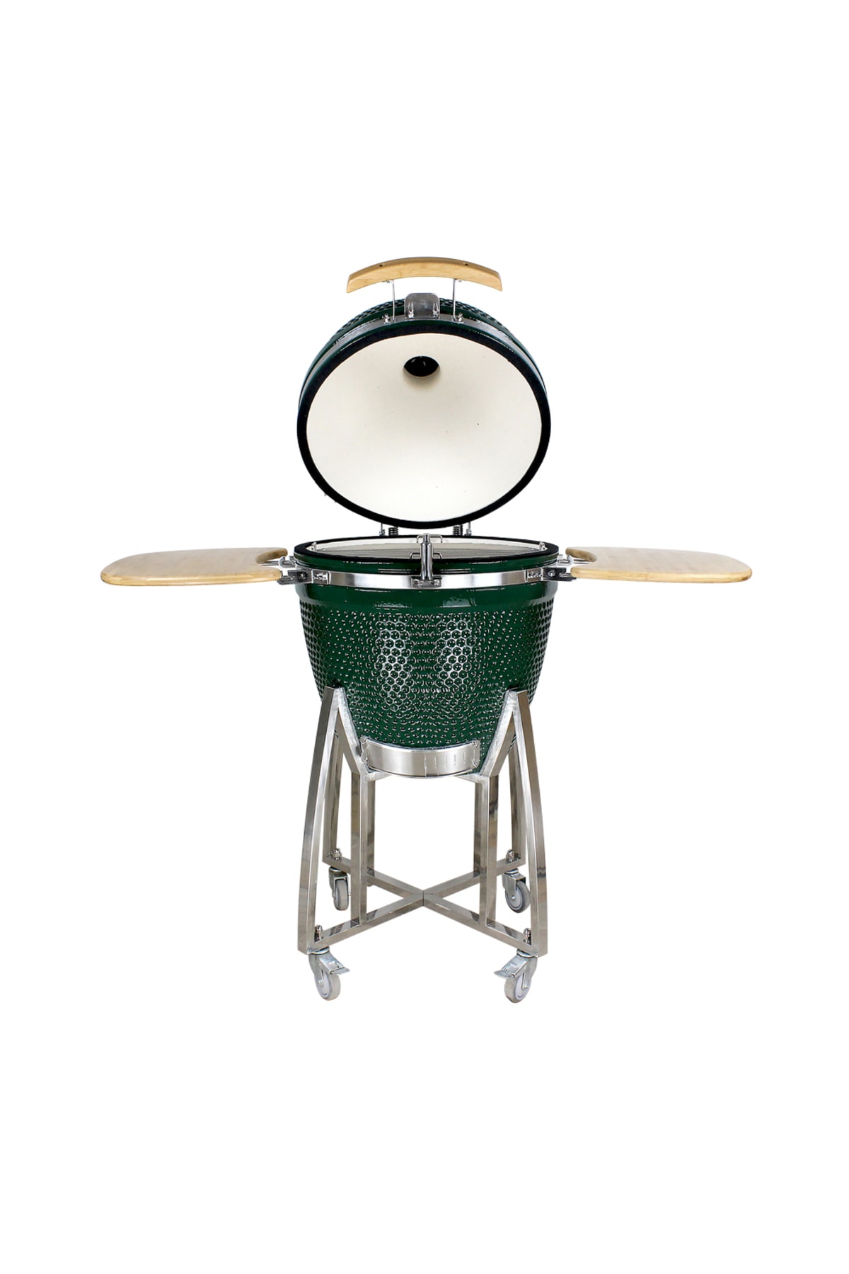 21' Kamado Mangal Large 55 Cm Yeşil 3