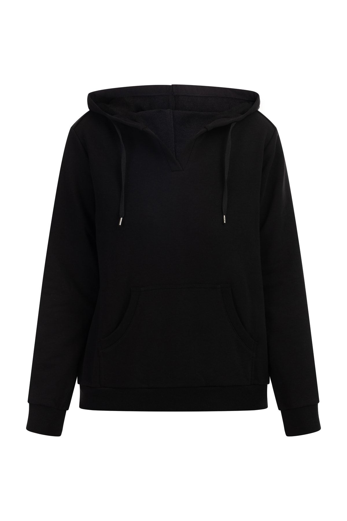 myMo Sweatshirt Schwarz Relaxed Fit