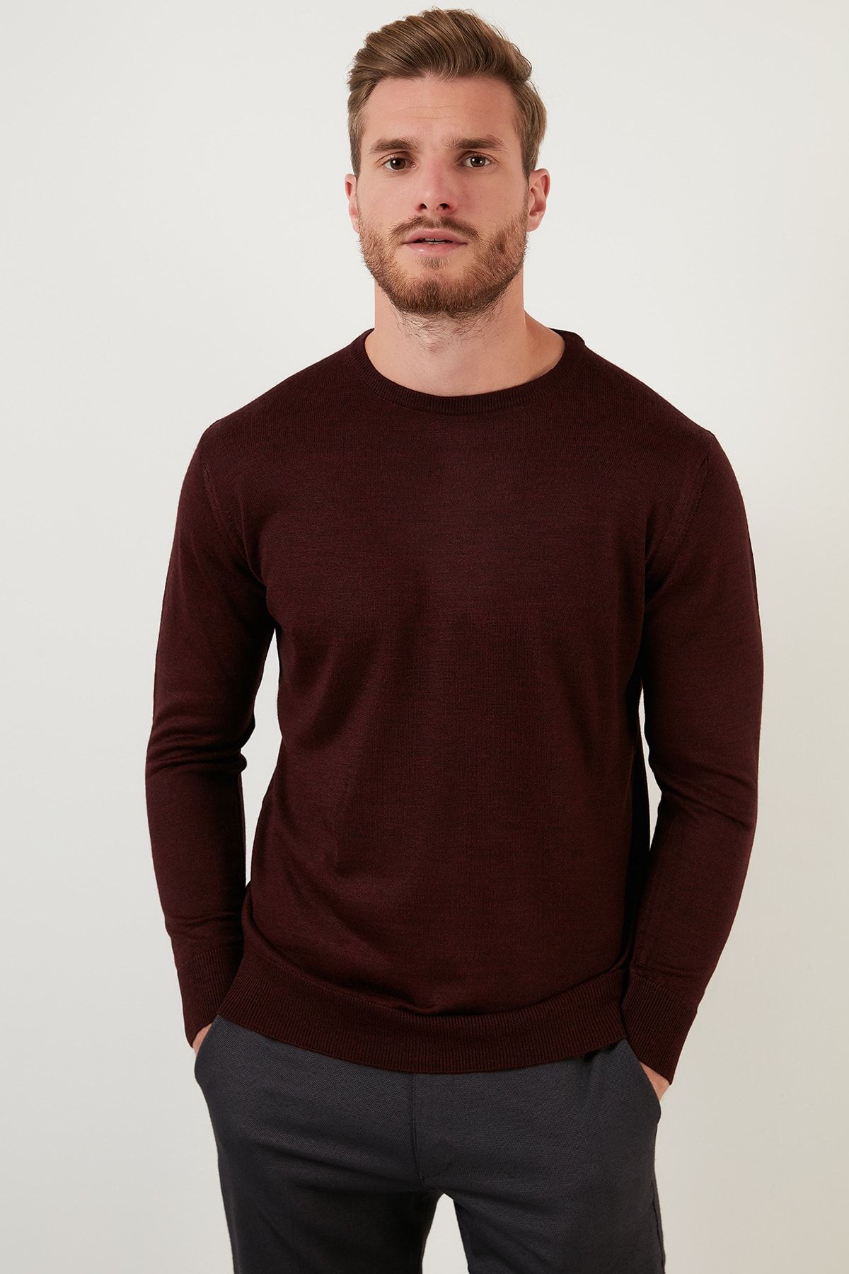 Mens slim fit jumper hotsell