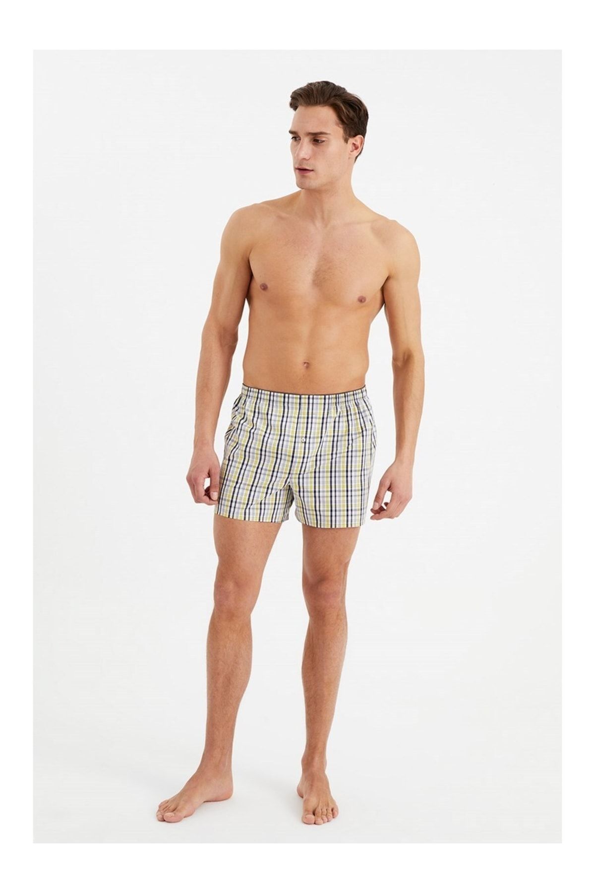 Limited Stripe Woven Boxer Shorts