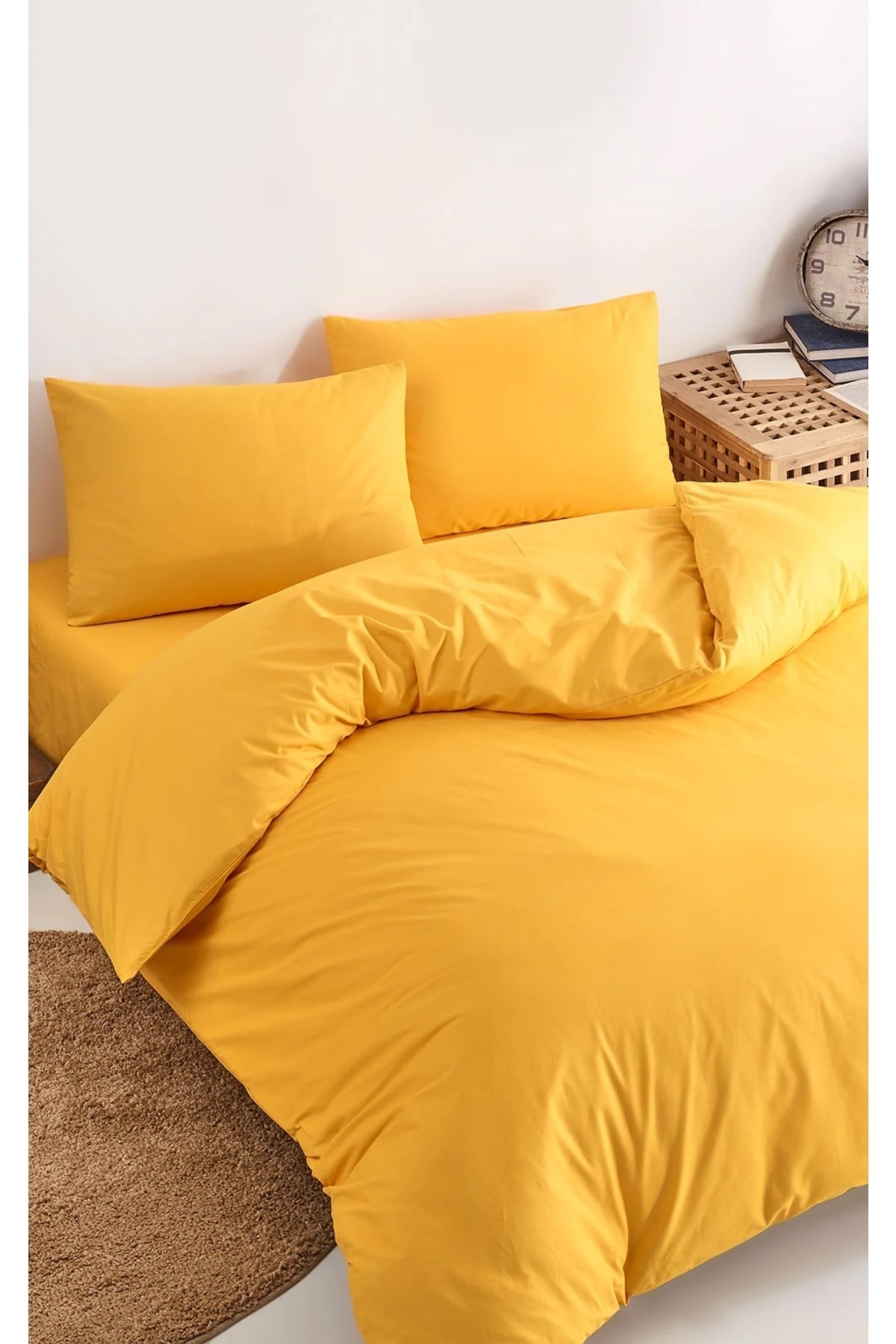 Julia Home Tek Kişilik Nevresim Kılıfı Sarı 160 X 220 Fiyatı