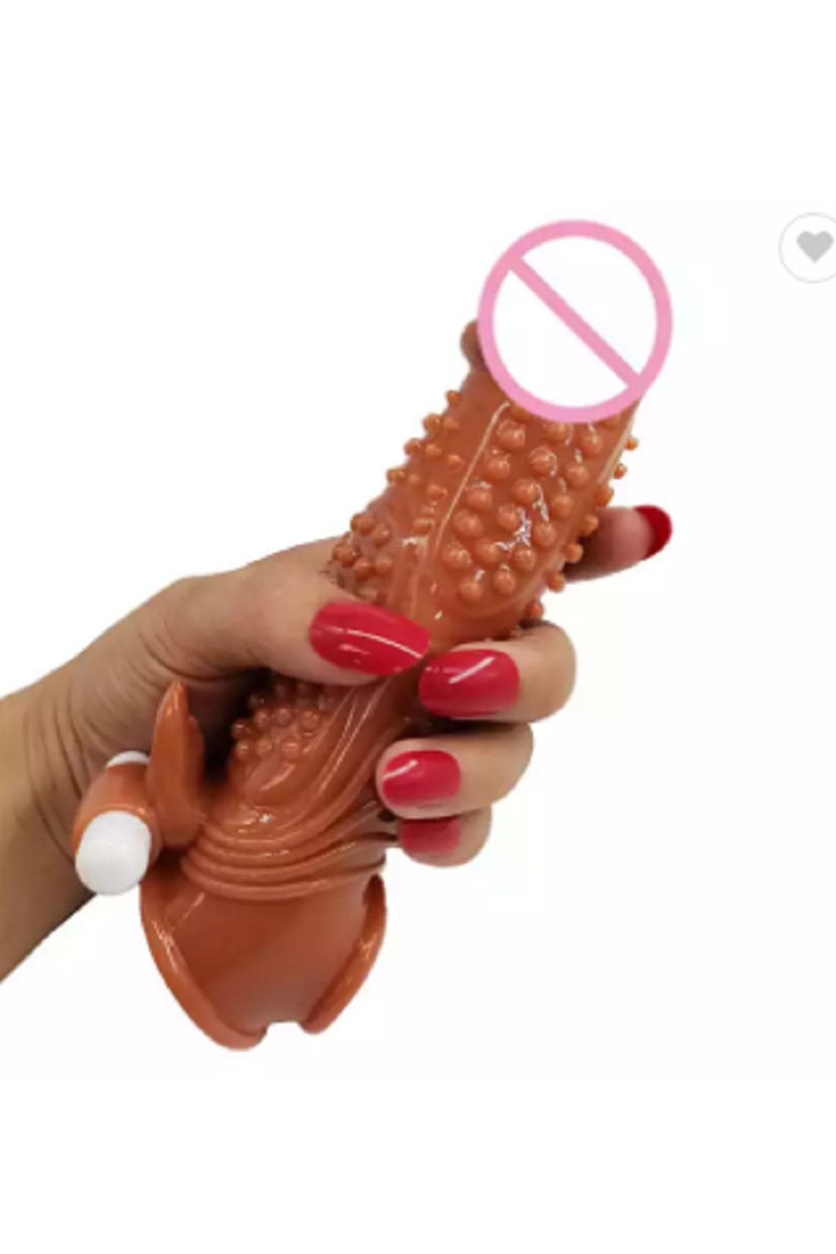 Condom dildo