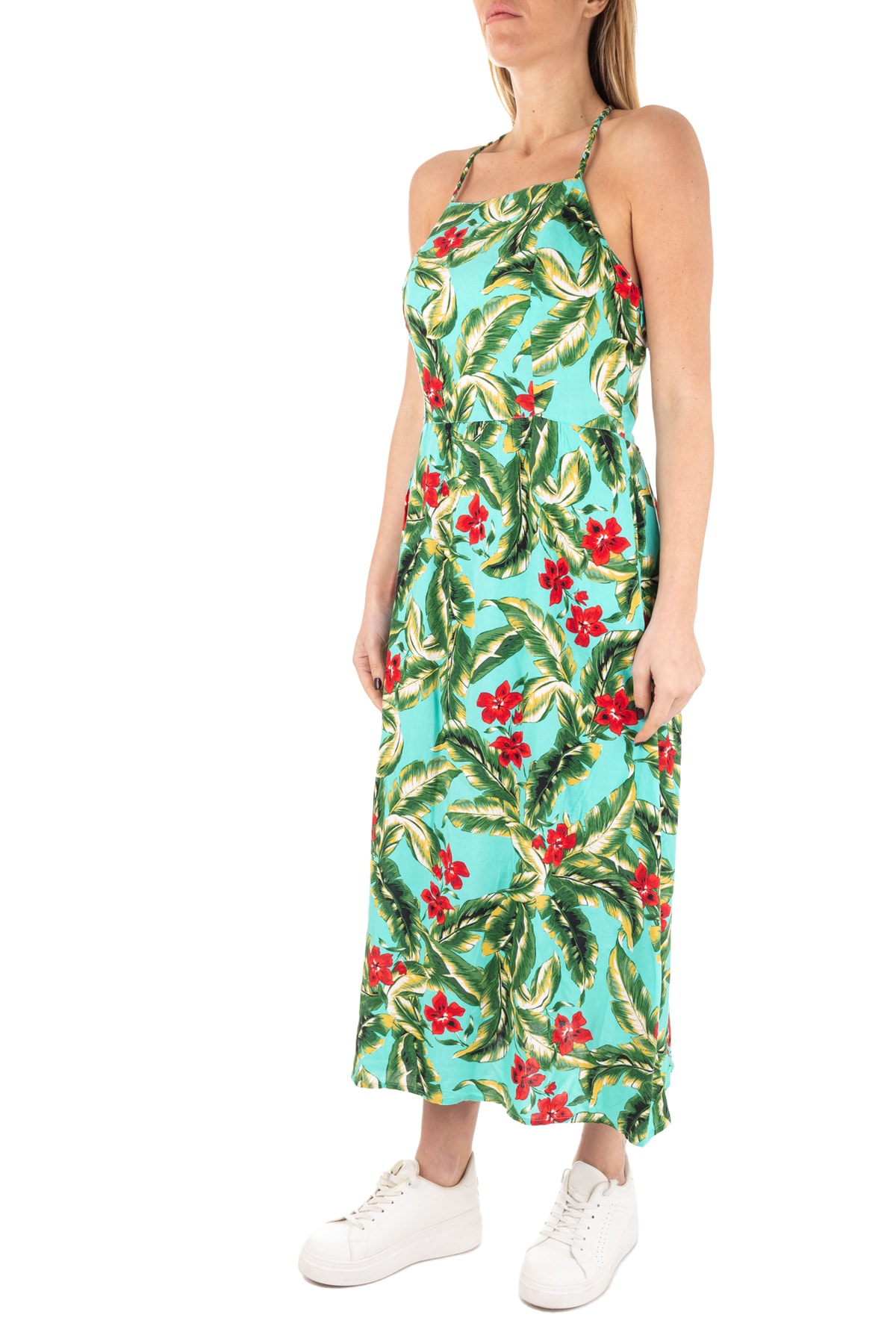 SUPERDRY Kleid Mehrfarbig A-Linie Fast ausverkauft
