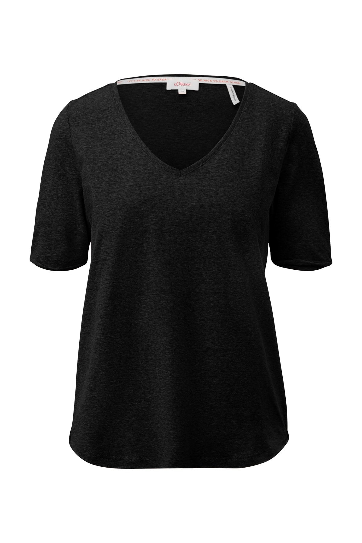 s.Oliver T-Shirt Grau Regular Fit
