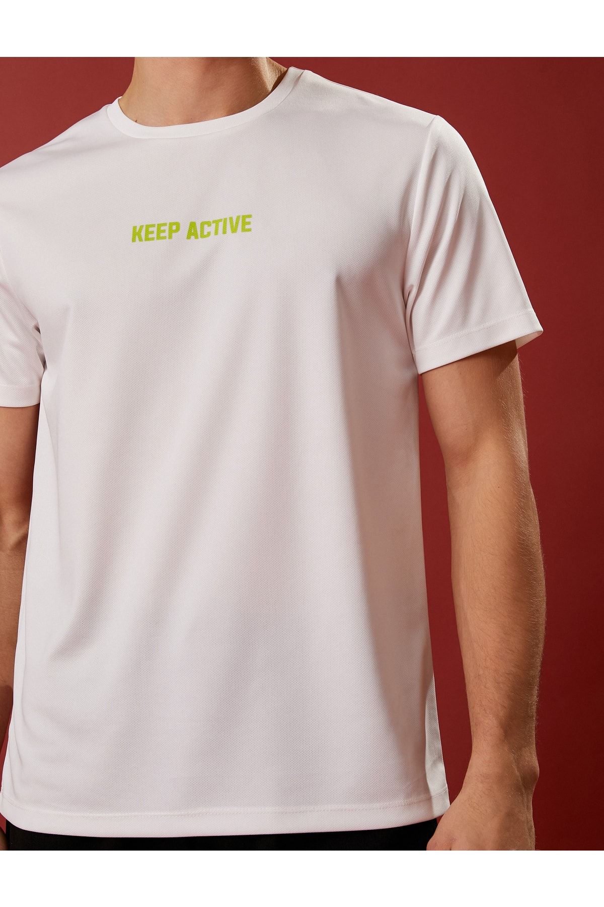 Koton T-Shirt Weiß Regular Fit
