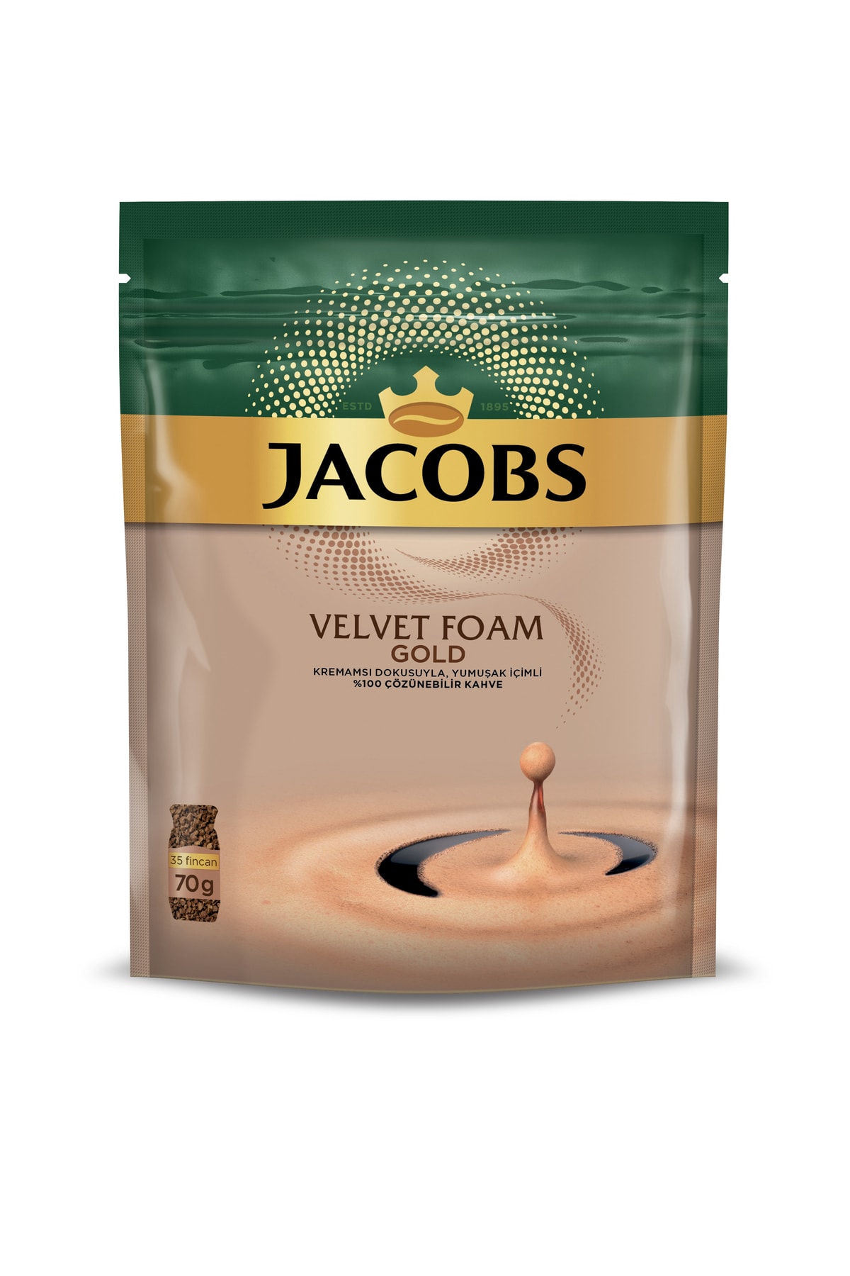 Jacobs Velvet Foam Gold 70 Gr Poşet
