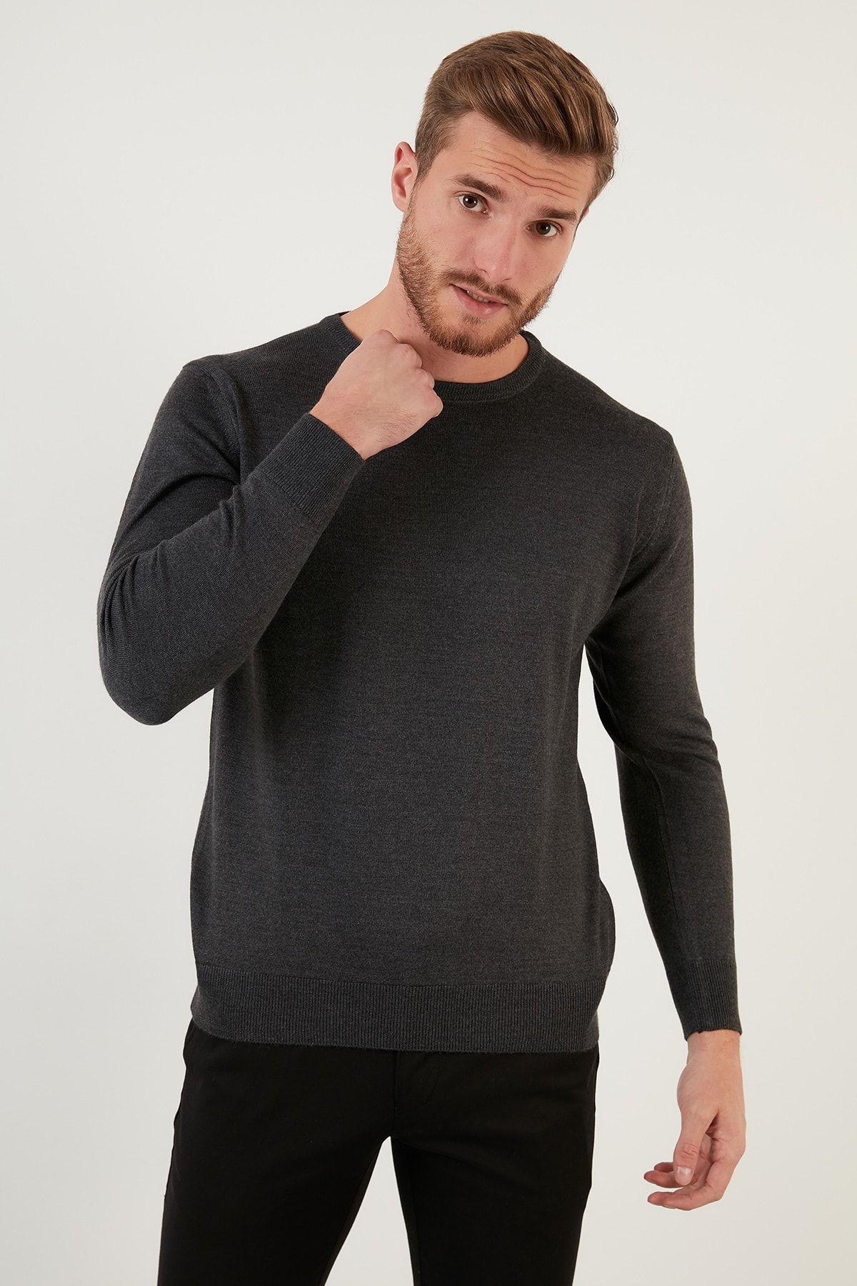 Dark grey sweater on sale mens