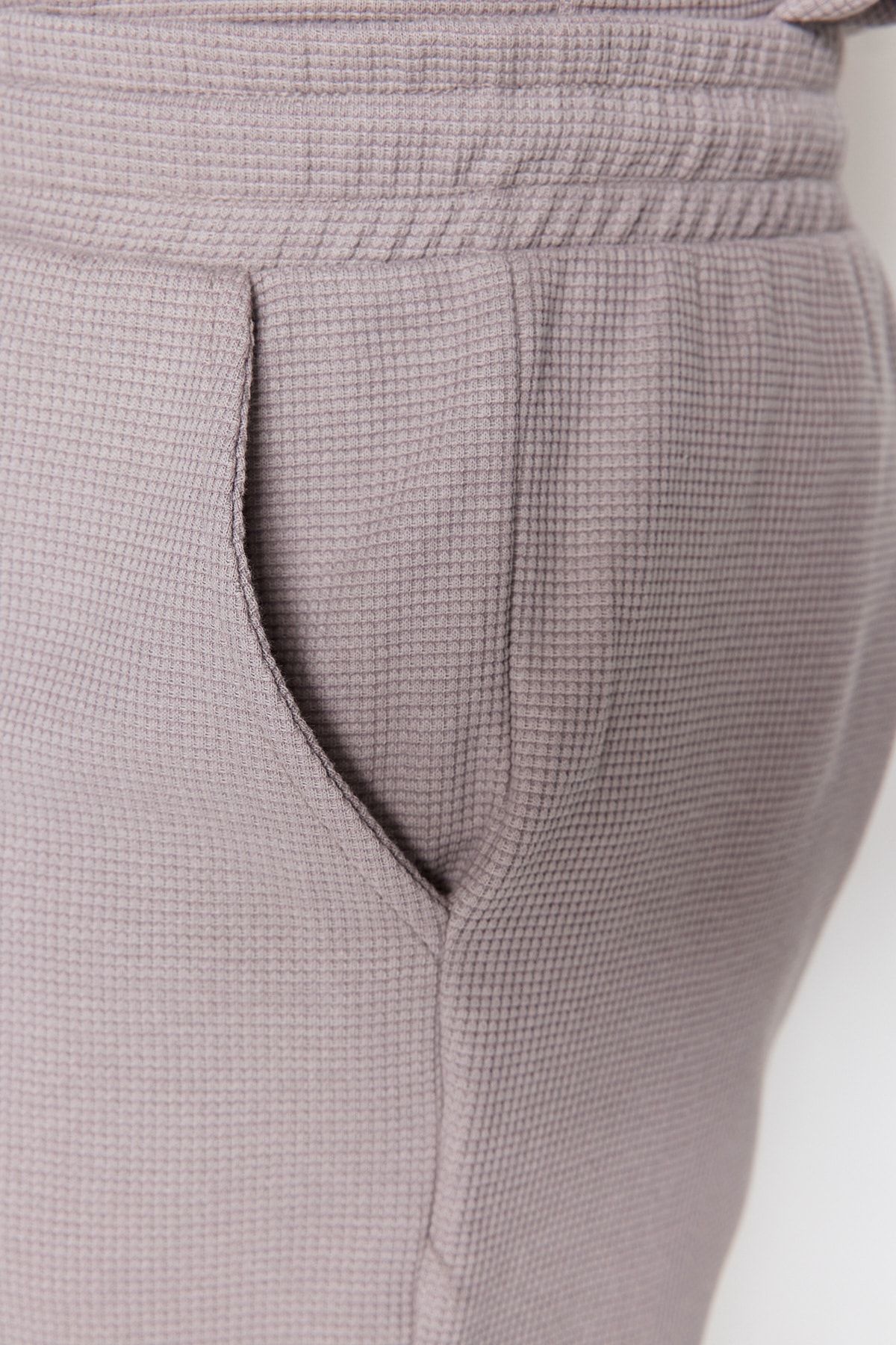 Trendyol Collection-Šedá sada pletených šortek Regular Fit Pyžamo TMNSS23PT00032 10