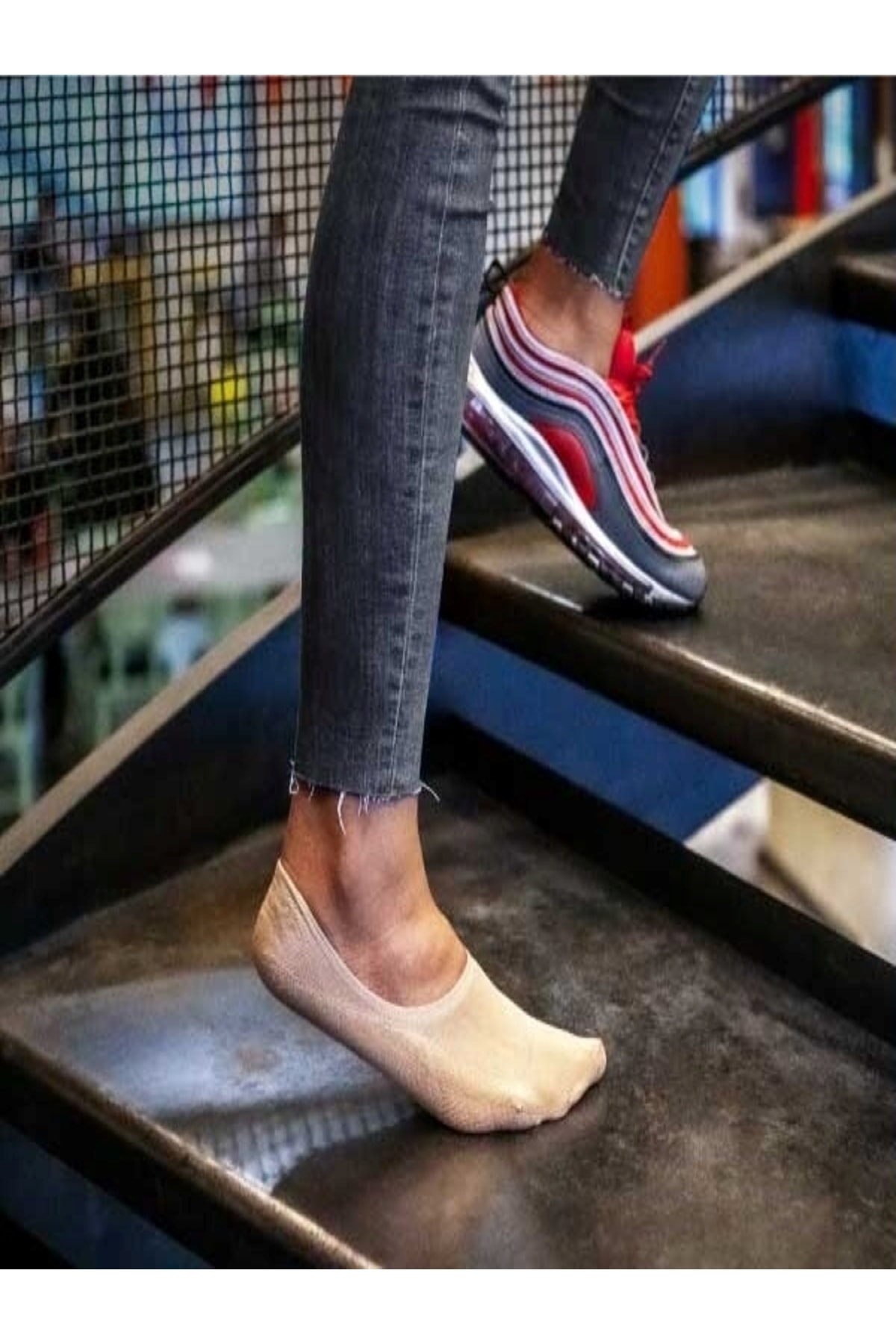 Netto Socks 12 Li Kadın Dikişsiz Görünmez Babet Çorap Sneaker