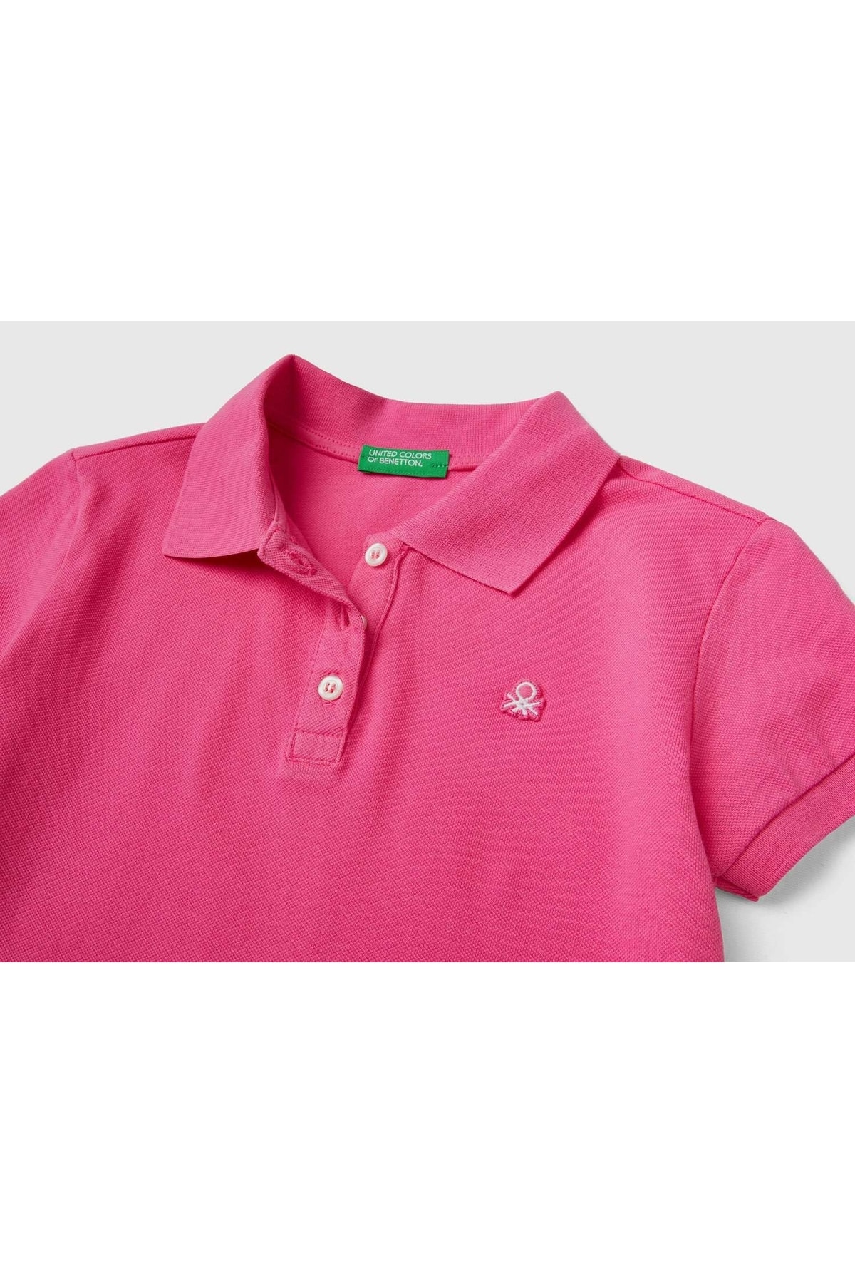 تیشرت دخترانه بنتتون United Colors of Benetton اورجینال دخترانه کد کالا 223P3WG9C300O-1Y8 - تصویر 2