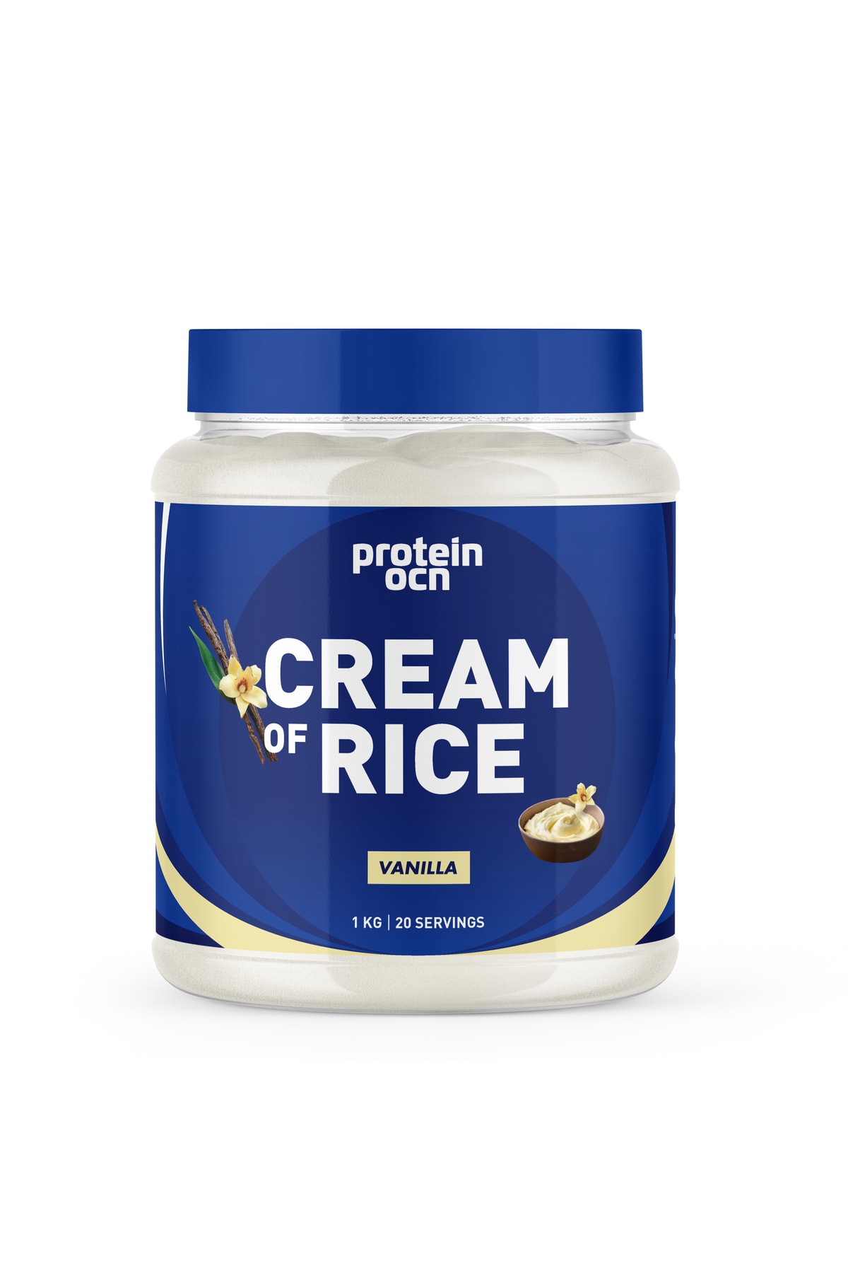Proteinocean Cream Of Rice - Vanilya - 1kg - 20 Servis