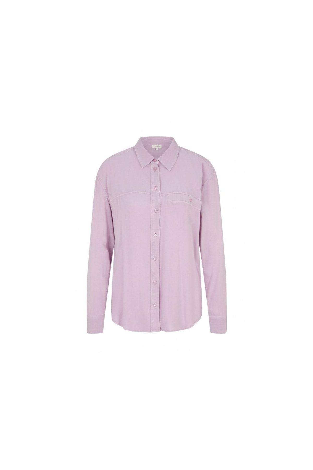 Tom Tailor Bluse Lila Regular Fit Fast ausverkauft