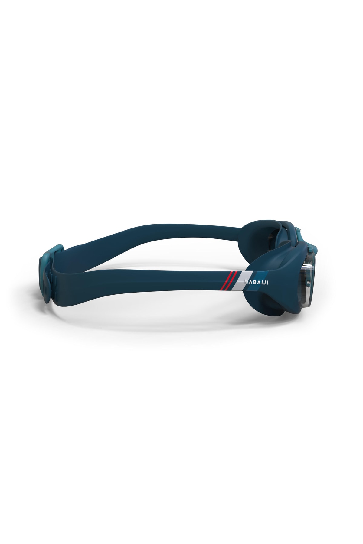 Decathlon عینک شنا نبایجی - سایز L آبی / تیره قرمز 100 Xbase