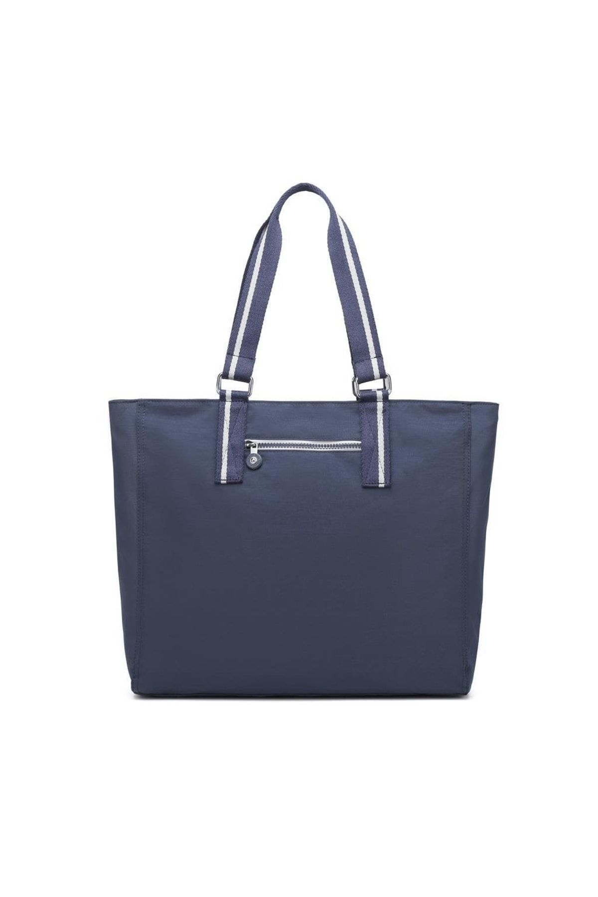 Smart Bags Krinkıl Büyük Boy Omuz Kadın Çantası - Lacivert
