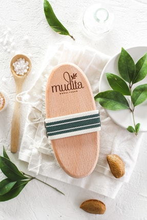 MUDİTA DOĞAL YAŞAM Doğal At Kılı Fırça ( Selülit Fırçası)