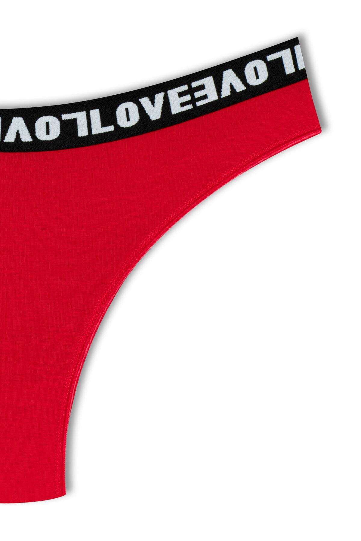 HNX-Γυναικεία εσώρουχα 3 Pack Love Elastic Brazilian 7
