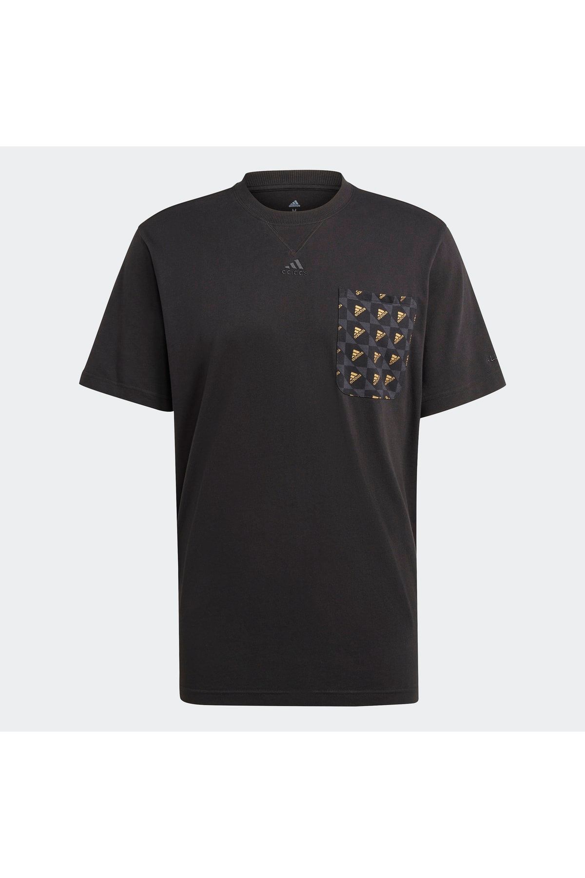 Adidas all hot sale black t shirt