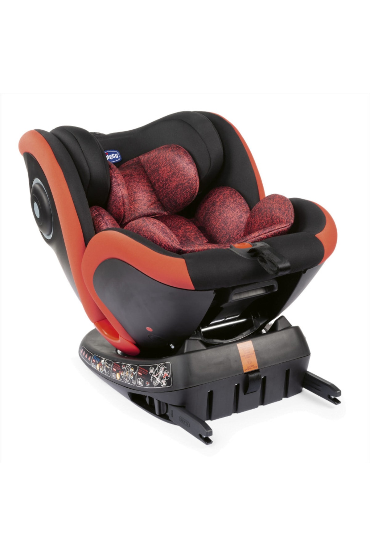 Chicco Seat 4 Fix 0-36 Kg Isofix Oto Koltuğu - Poppy Red