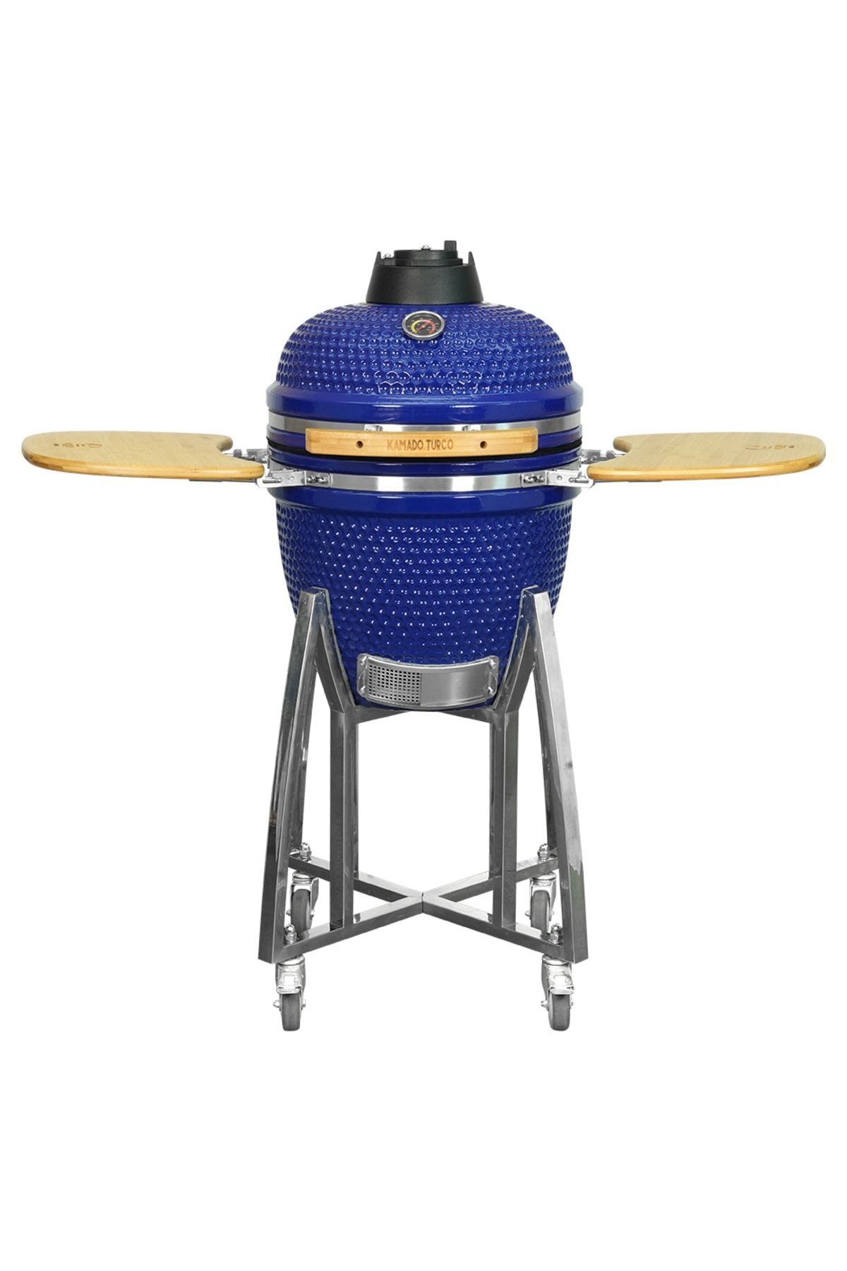18' Kamado Mangal Medıum 46 Cm Mavi 3