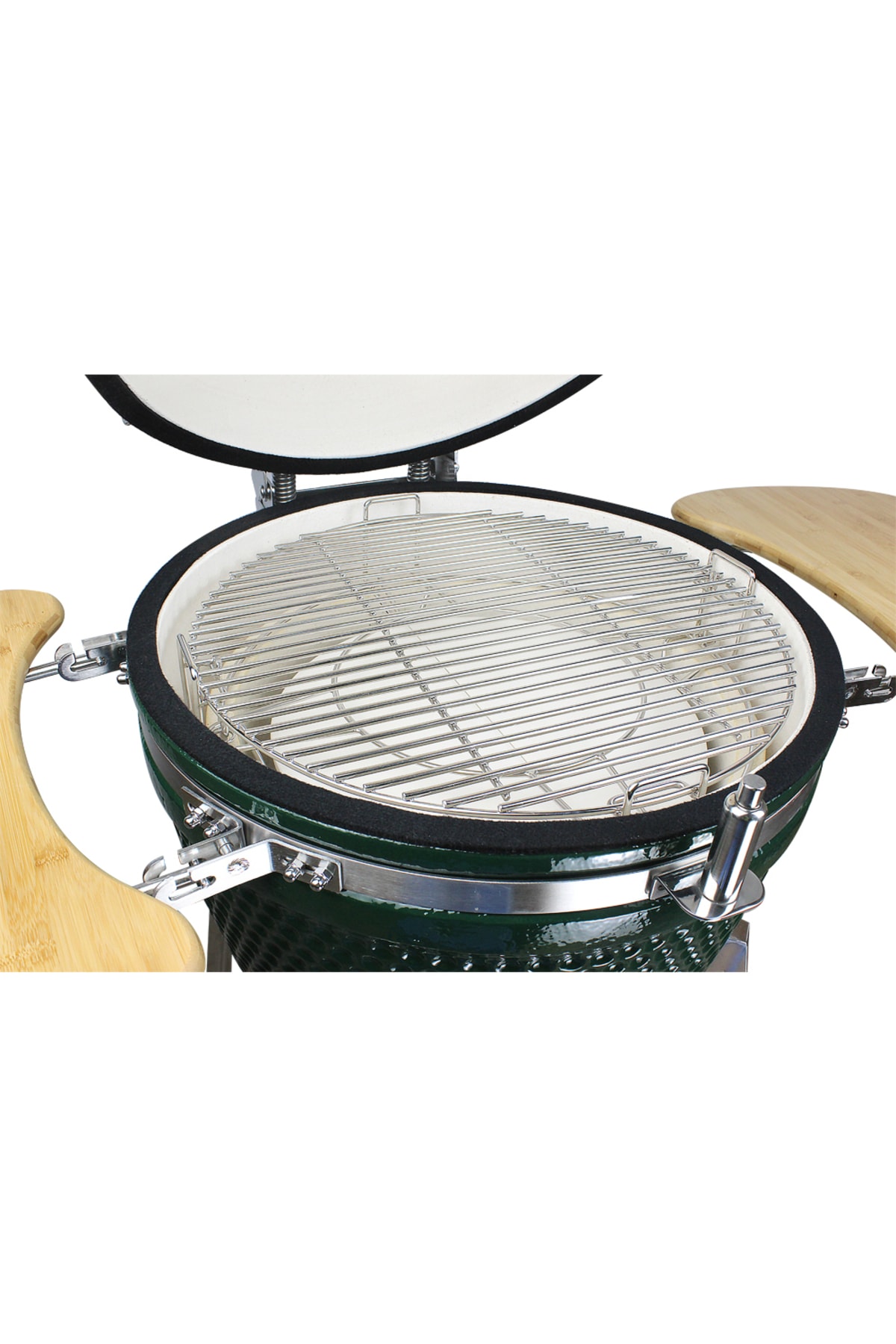 21' Kamado Mangal Large 55 Cm Yeşil 5