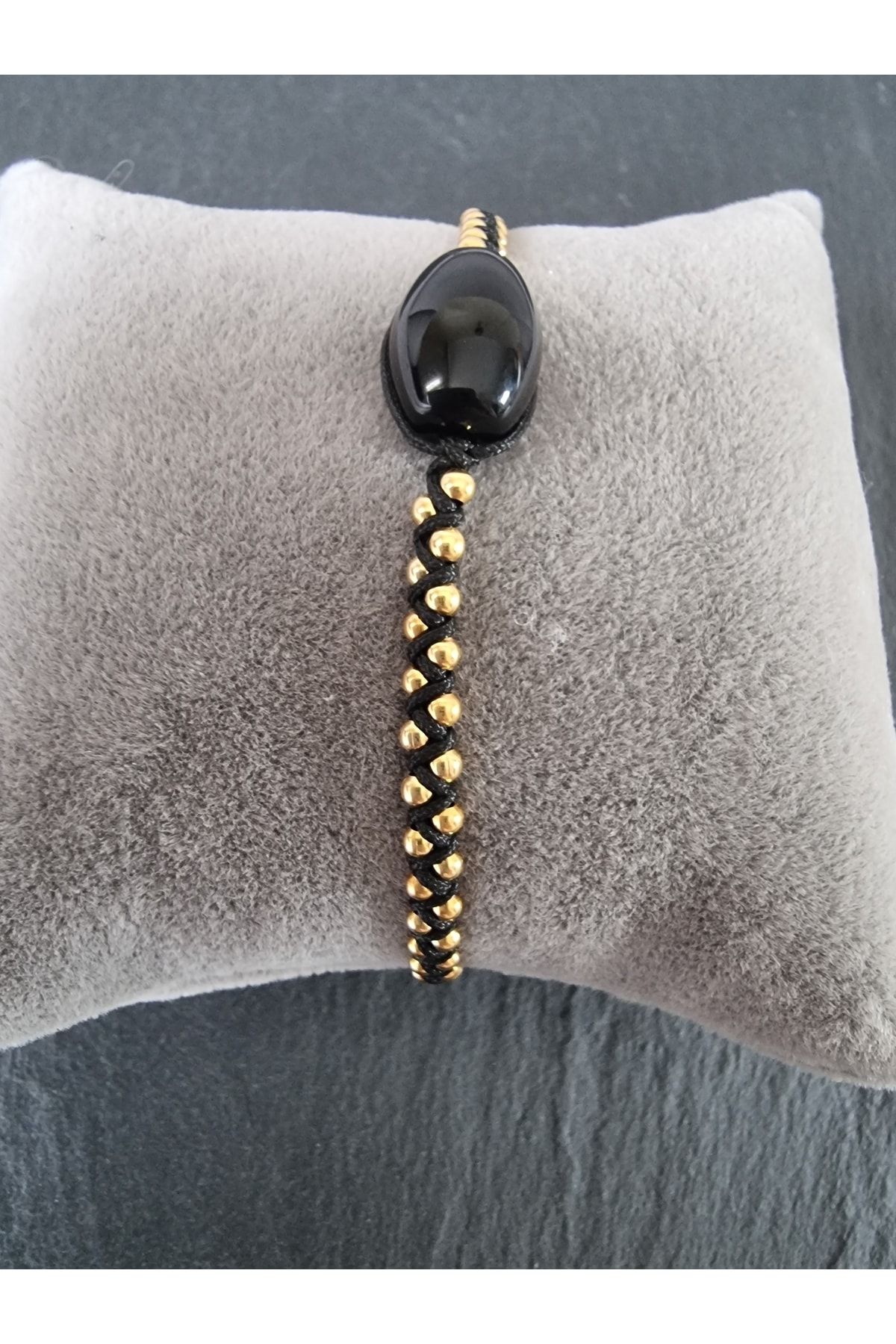Black shop moti bracelet