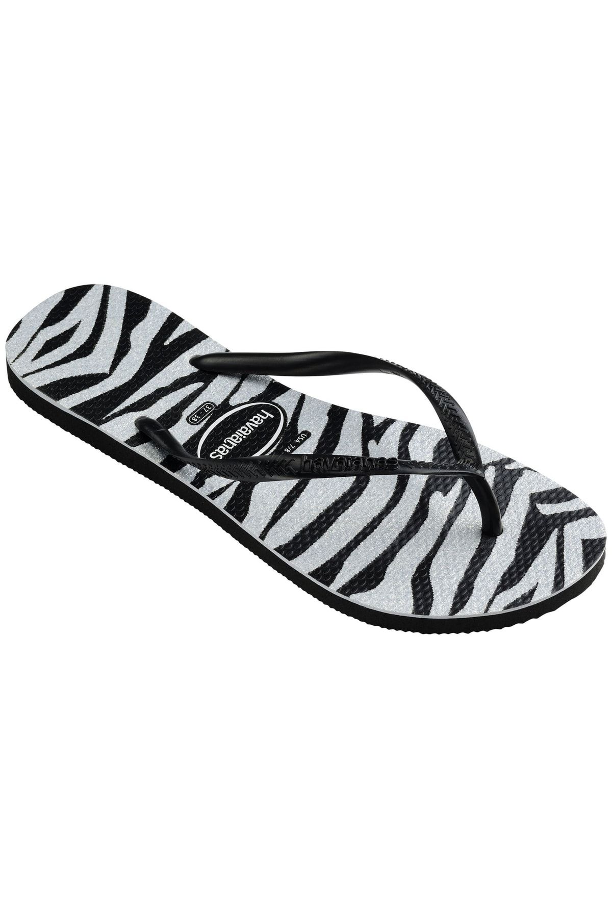 Havaianas clearance glitter black