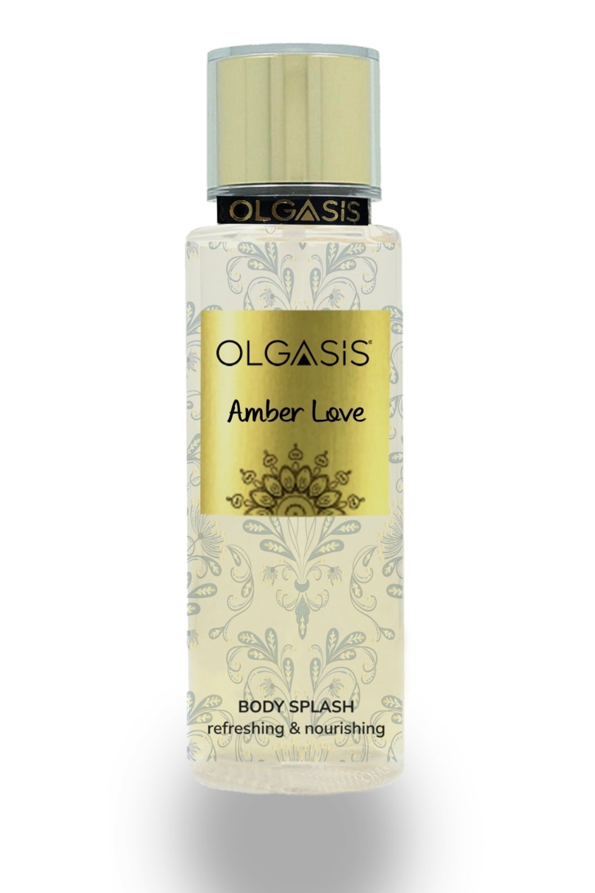 Olgasis Amber Love Body Splash Pembe Safran Ve Amber Büyüsü Vücut Spreyi Kalıcı Body Mist 250 Ml
