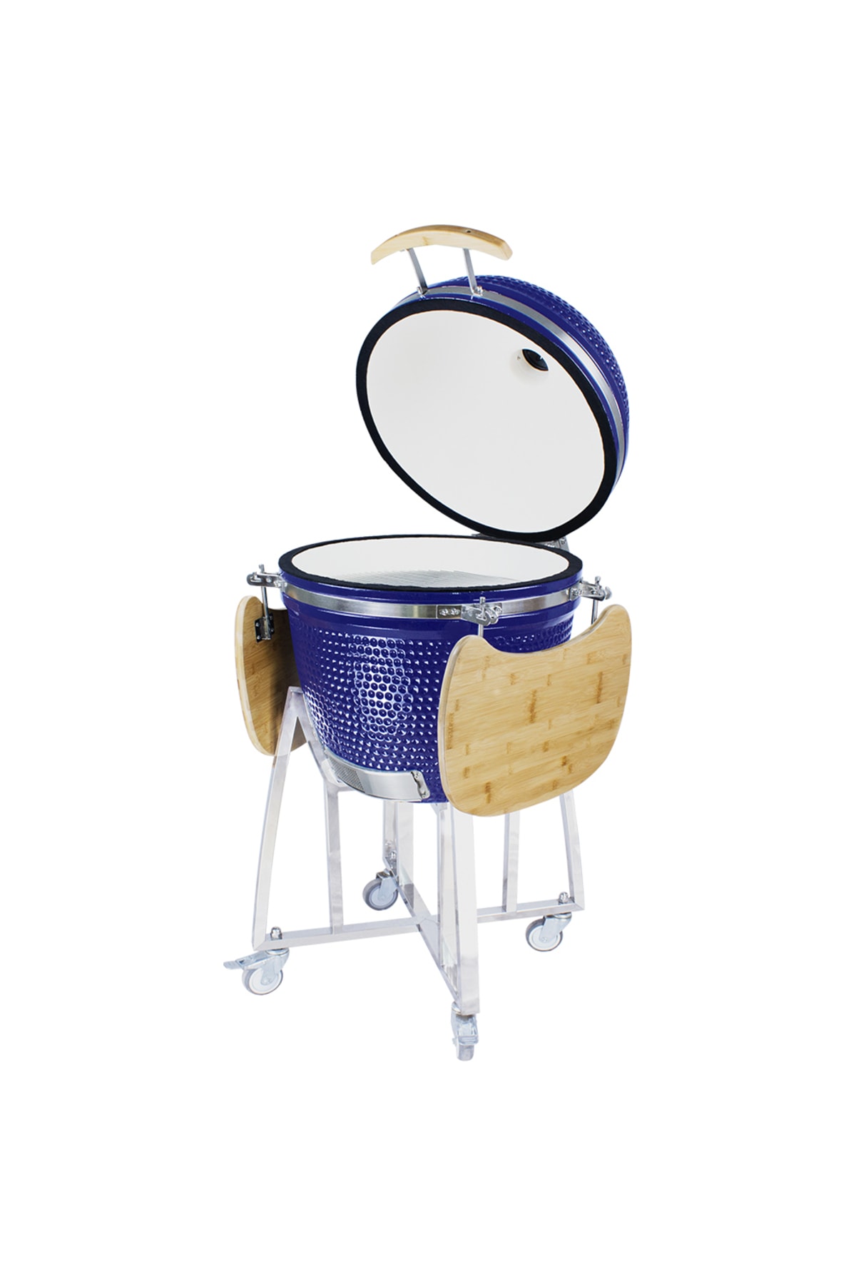 23.5' Kamado Mangal Xlarge 59.5 Cm Mavi 5