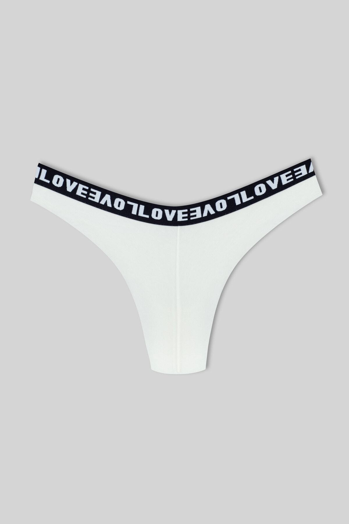 HNX-Γυναικεία εσώρουχα 3 Pack Love Elastic Brazilian 6