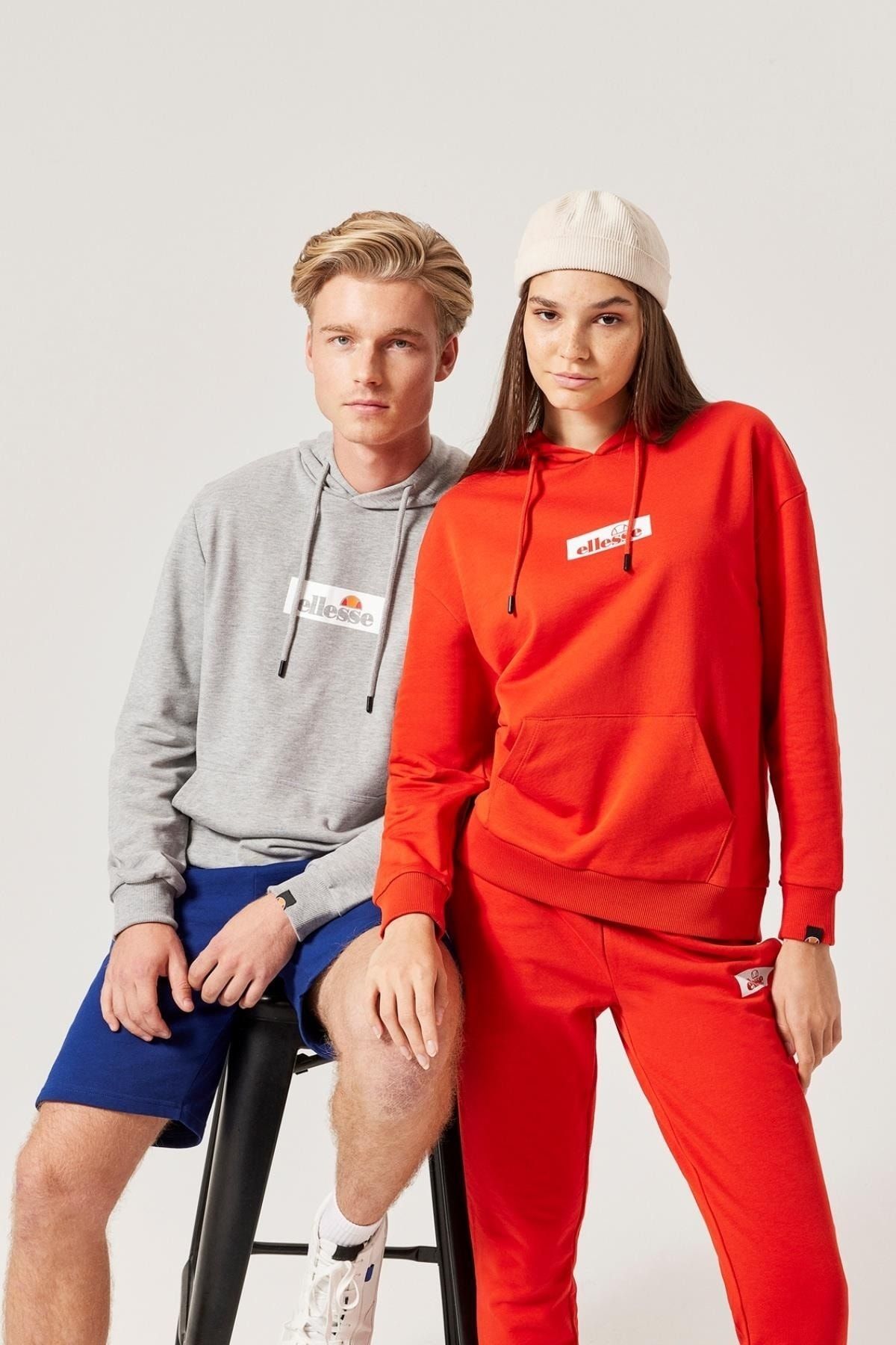 Ellesse red sale hoodie