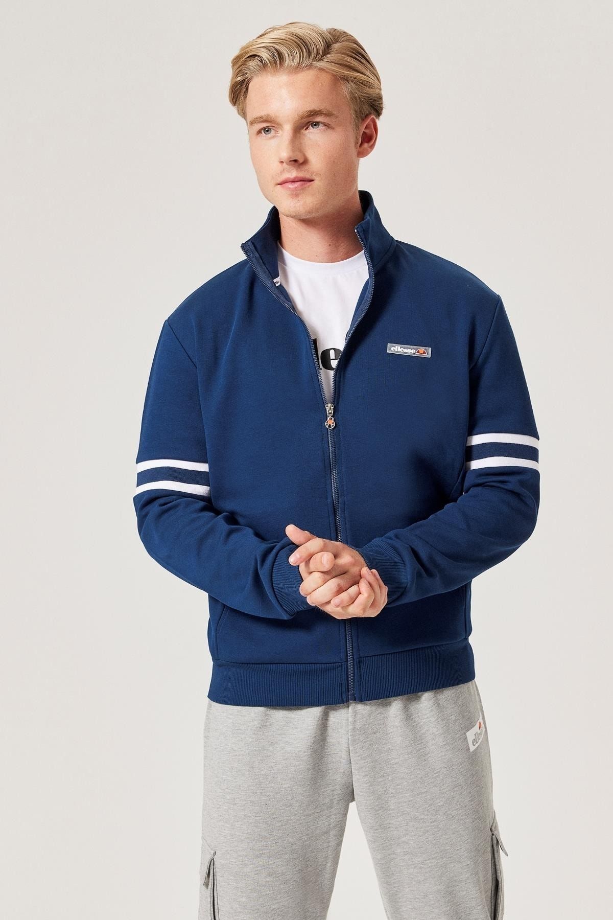 Ellesse track top blue top