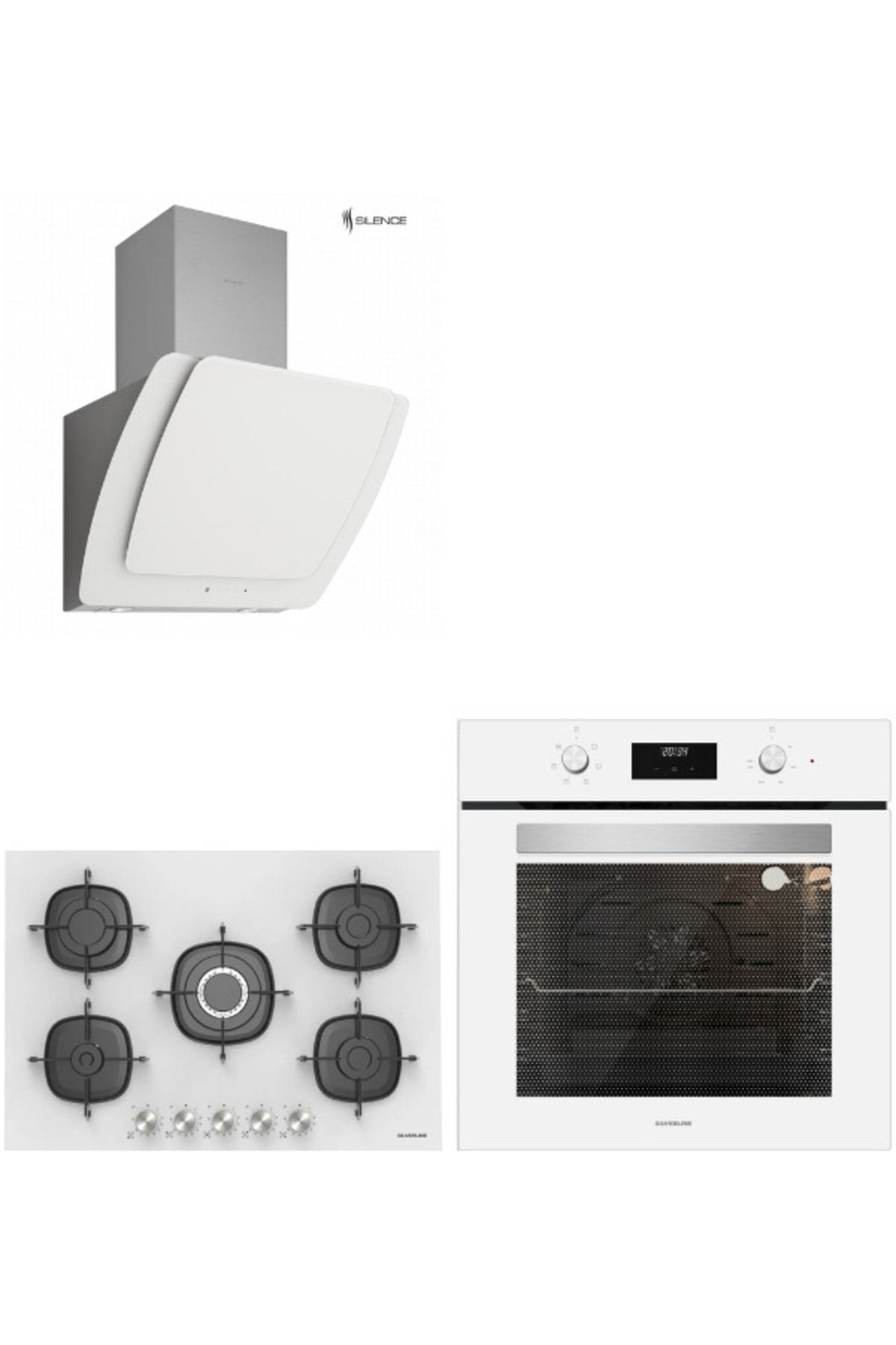 3'lü Ankastre Set (bo6502w02-3373 Misto-cs5622w01)
