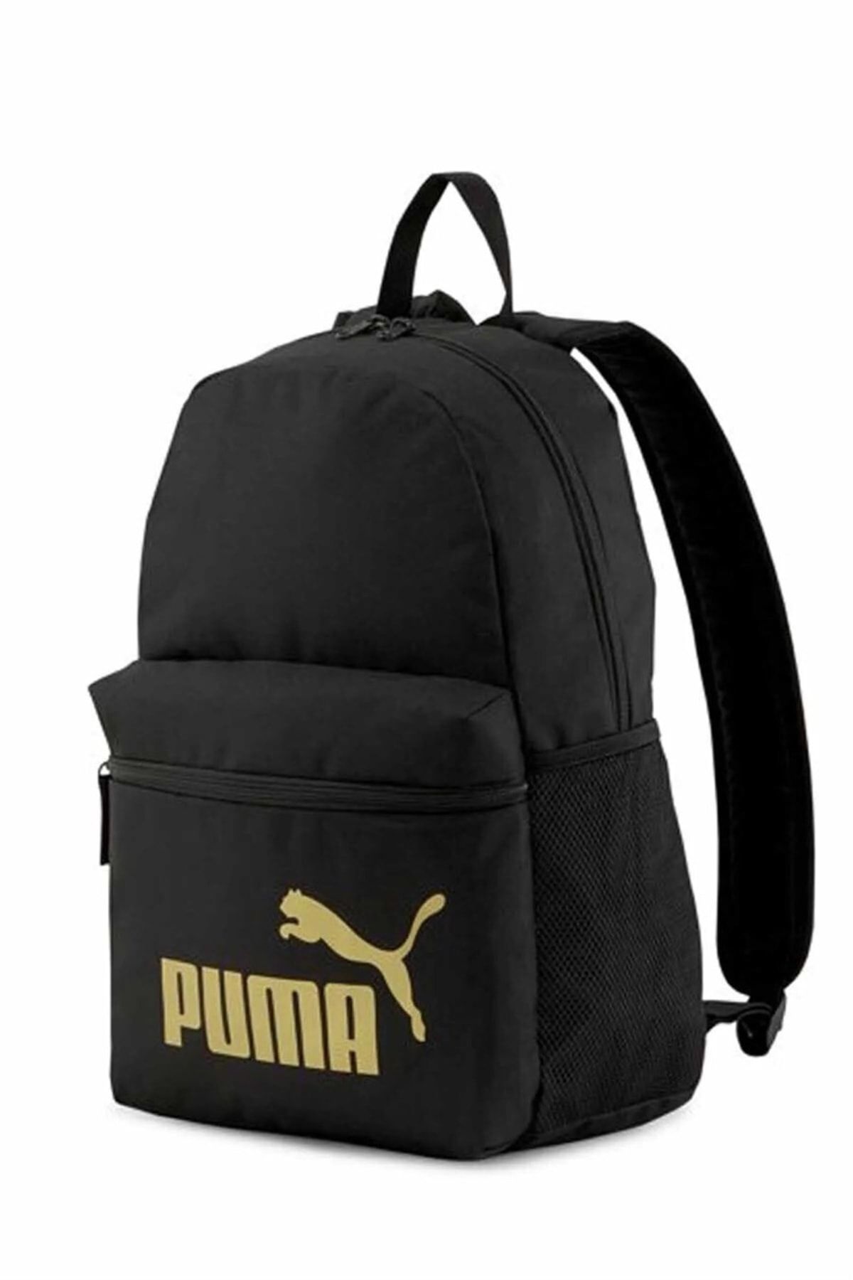 Puma 07548749 Phase Backpack Siyah-golden Lo Erkek Sırt Çantaşı