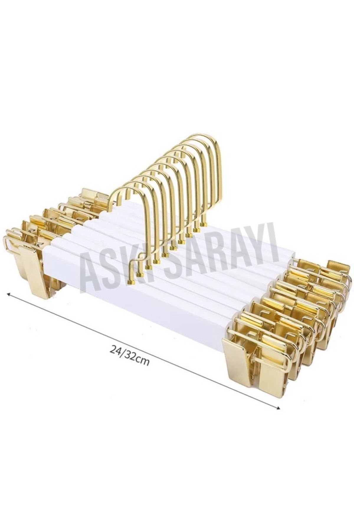 Gold shop skirt hangers