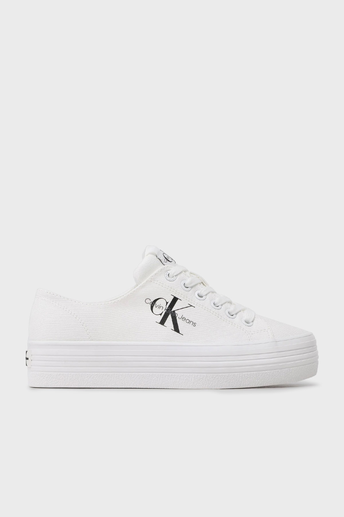 Calvin Klein Logolu Sneaker Ayakkabı Yw0yw01030ybr Ayakkabı Yw0yw01030 Ybr