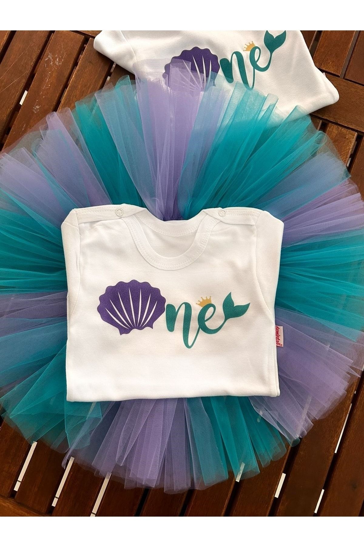 Mermaid birthday outfit online for 1 year old