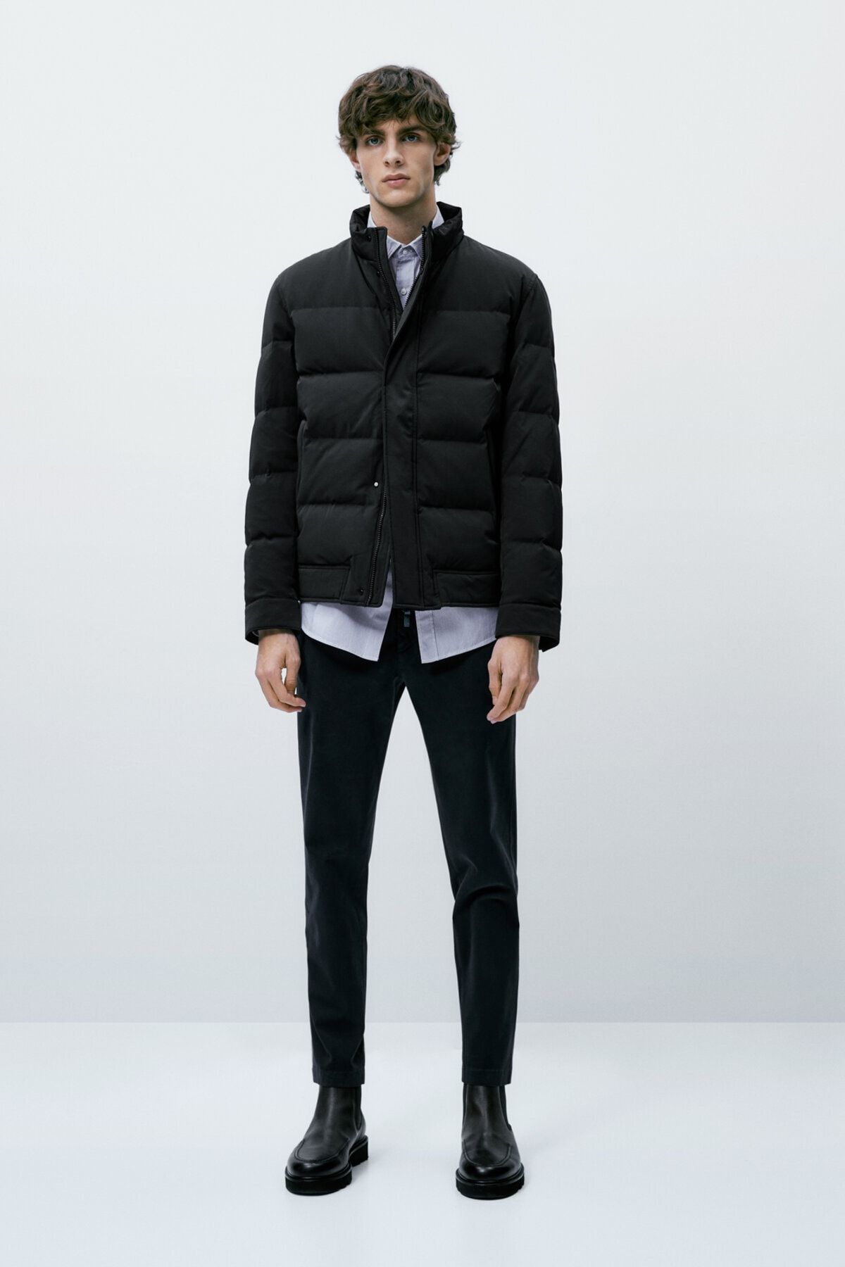 Massimo Dutti Tapered Fit Pamuk Karışımlı Chino Pantolon