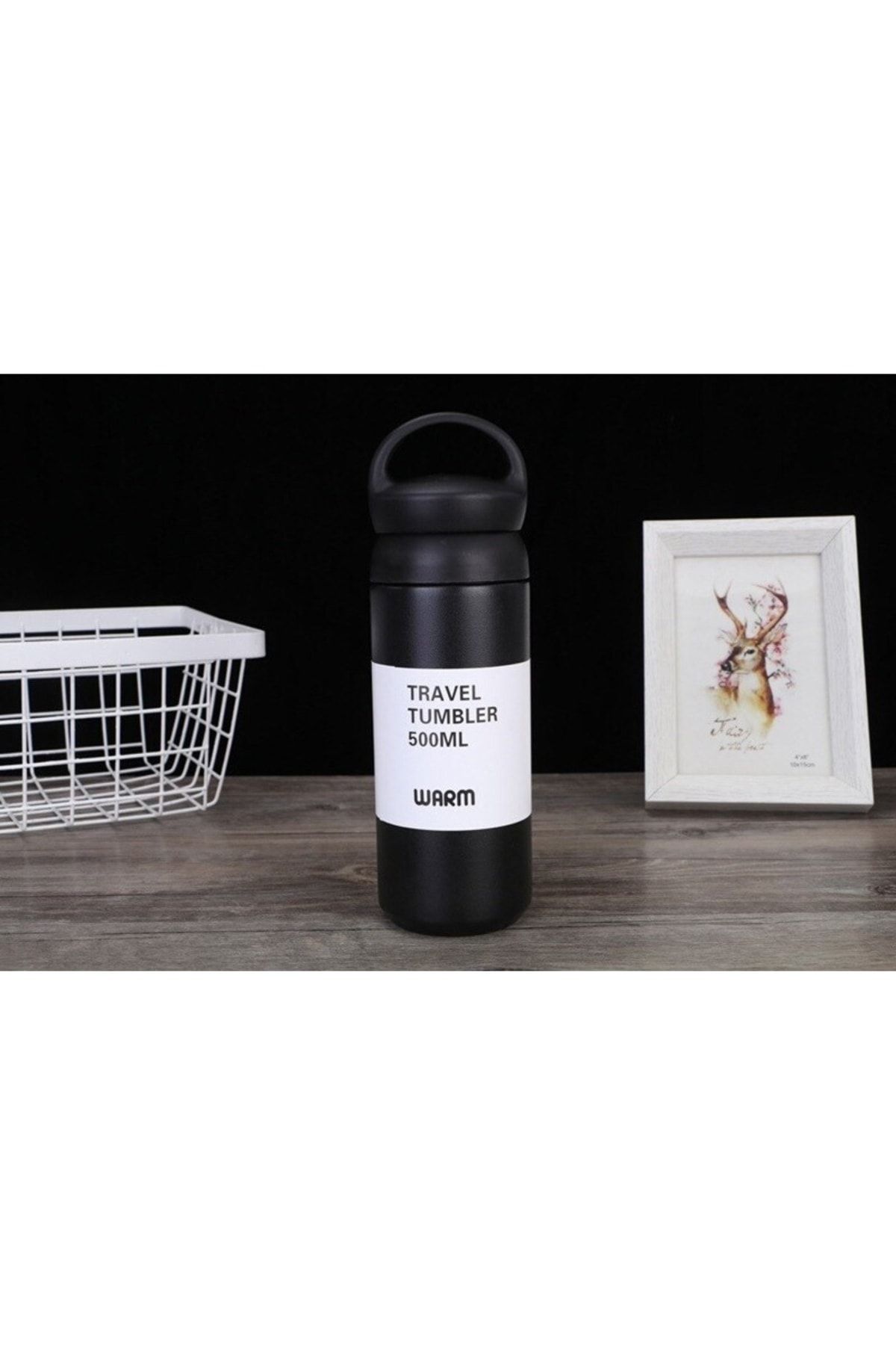 SEDEF SİLVER-Unbreakable, Anti-Scratch, Durable Outer Layer, 304 Stainless Steel, Inner Part, Strainer, Thermos Cup with Filter 6