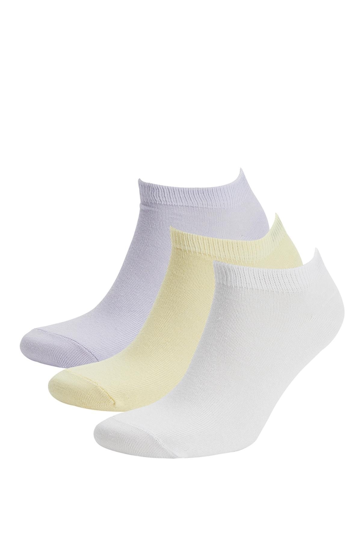 DeFacto Socken Weiß 3er-Pack